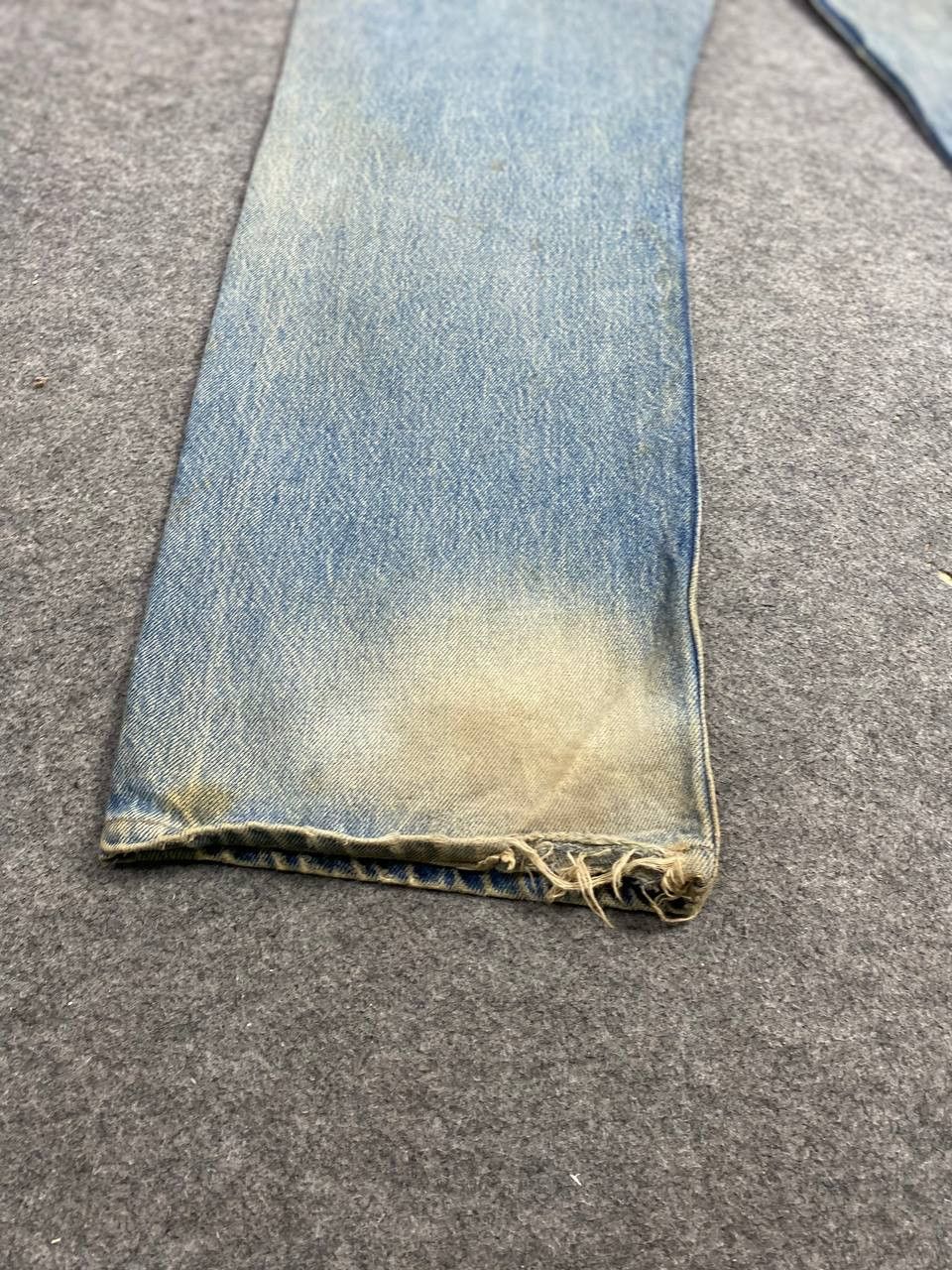 Levi's vintage levis 501-0000 distressed denim nice design Size US 38 / EU 54 - 6 Thumbnail