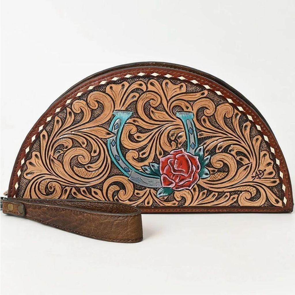 Other American Darling Taco Genuine Leather Western Women Clutch Size ONE SIZE - 3 Thumbnail