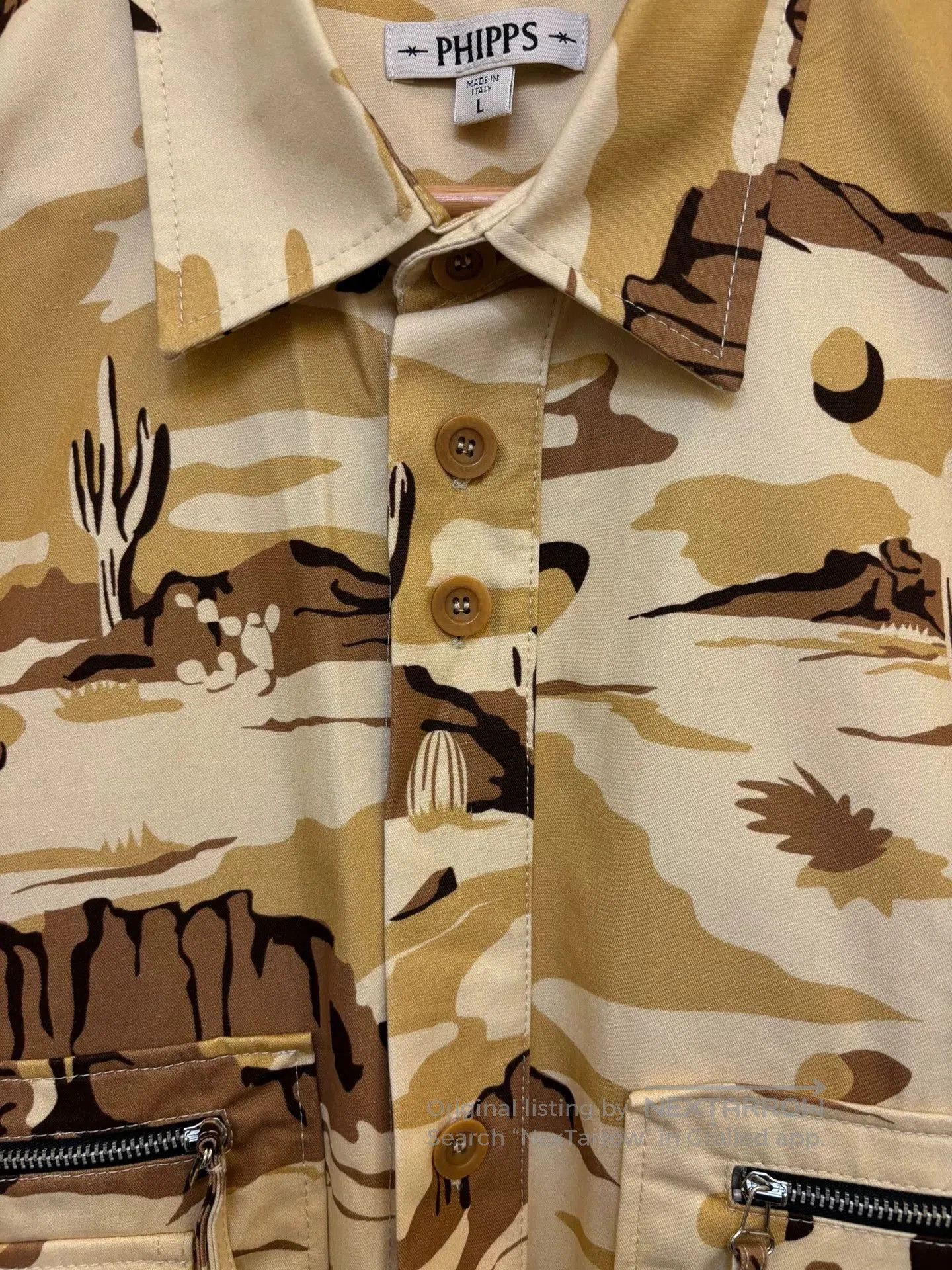 Phipps Phipps Organic Cotton Shirt Jacket. Size US L / EU 52-54 / 3 - 3 Thumbnail