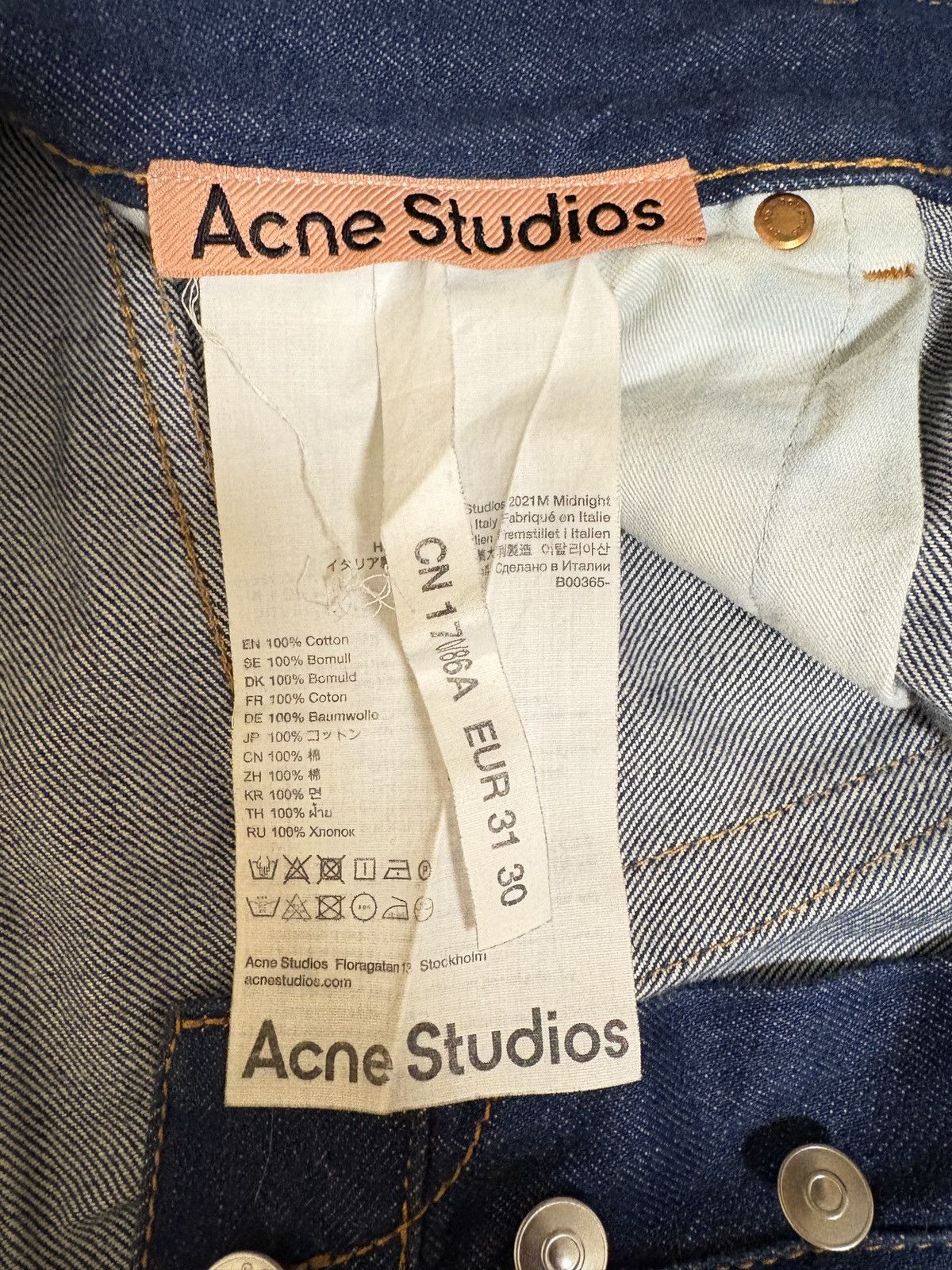 Acne Studios Acne Studios 2021M jeans Size US 31 - 5 Thumbnail