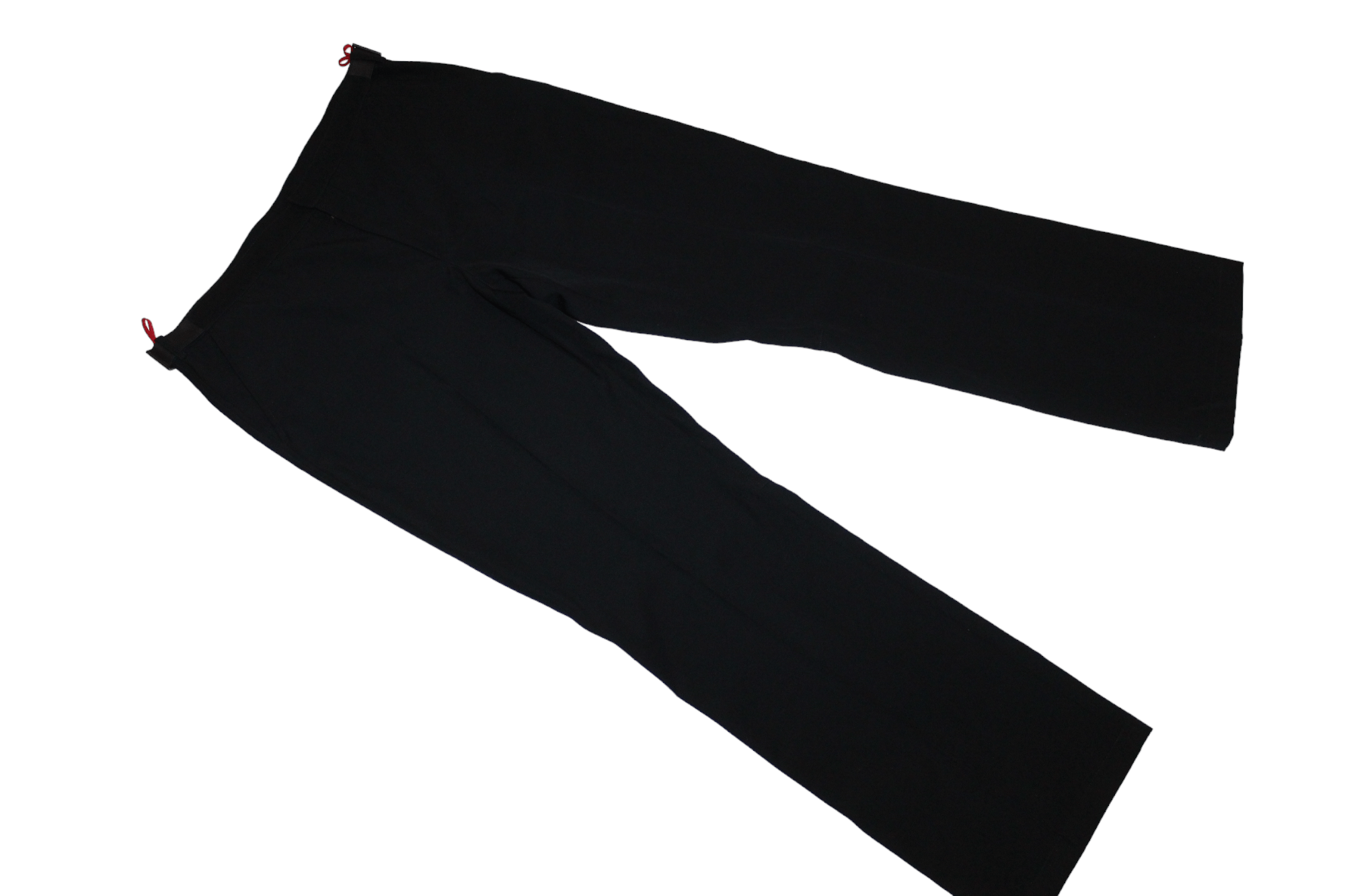 Prada Prada Linea Rossa Wide-leg Wool Twill Pants Pintuck Leather Size US 38 / EU 54 - 7 Thumbnail