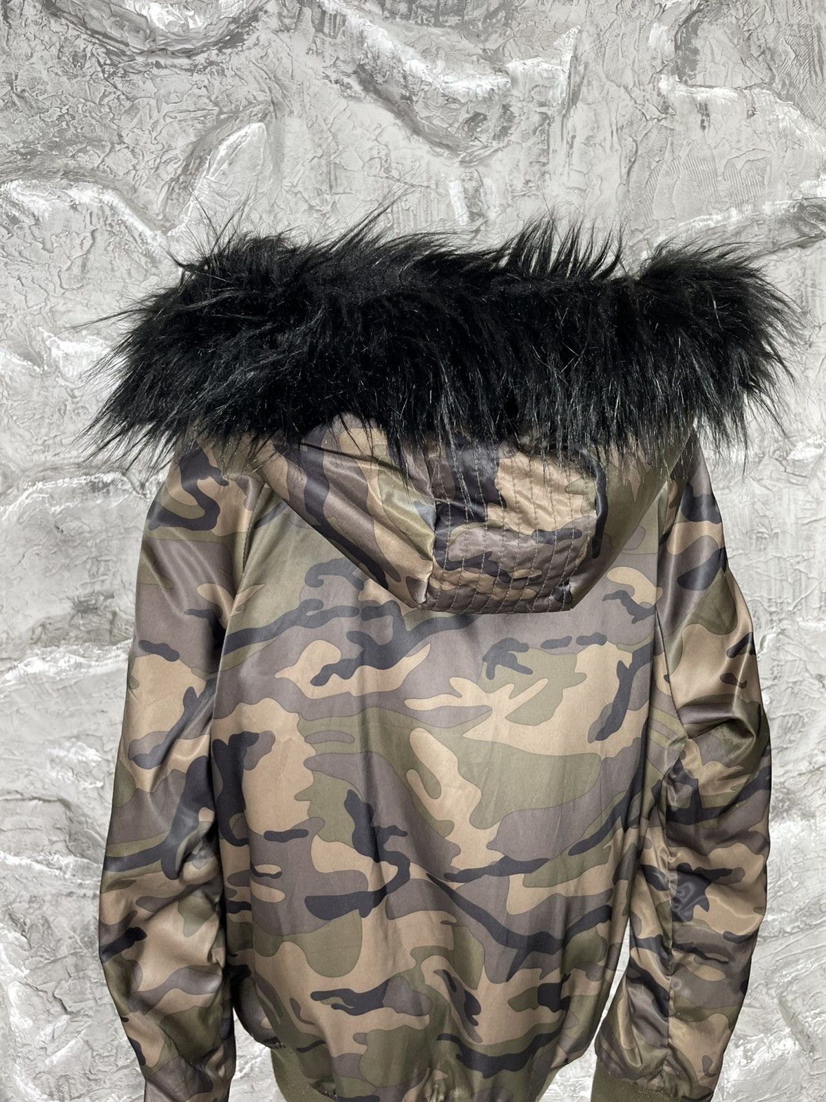 20471120 × If Six Was Nine Y2K Fur Camo Zip Jacket Japanese Hysteric Balenciaga Style Size US M / EU 48-50 / 2 - 13 Thumbnail