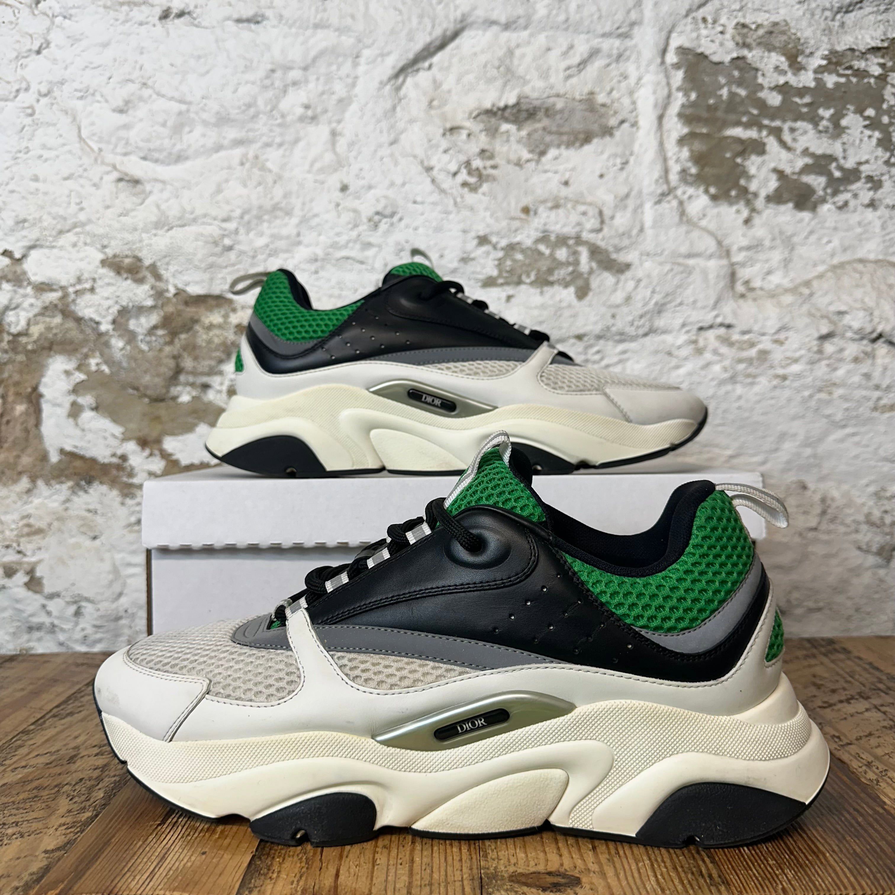 Dior Dior B22 Green White Black Sneaker Sz 12 (45) No Box Size US 12 / EU 45 - 1 Thumbnail