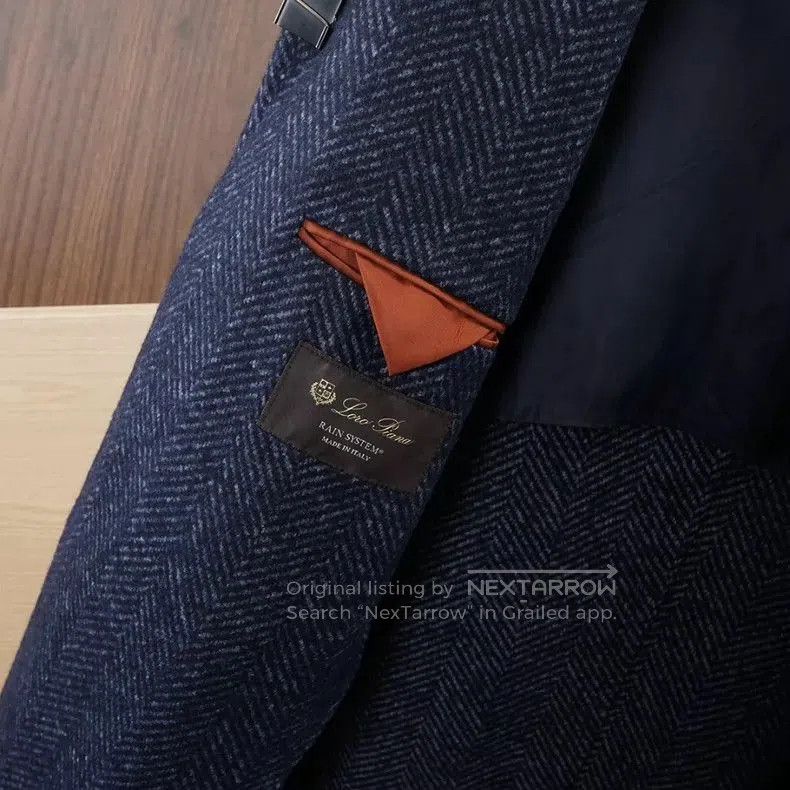 Loro Piana Loro Piana Men's Wool Alpaca Blend Coat. Size US L / EU 52-54 / 3 - 7 Thumbnail
