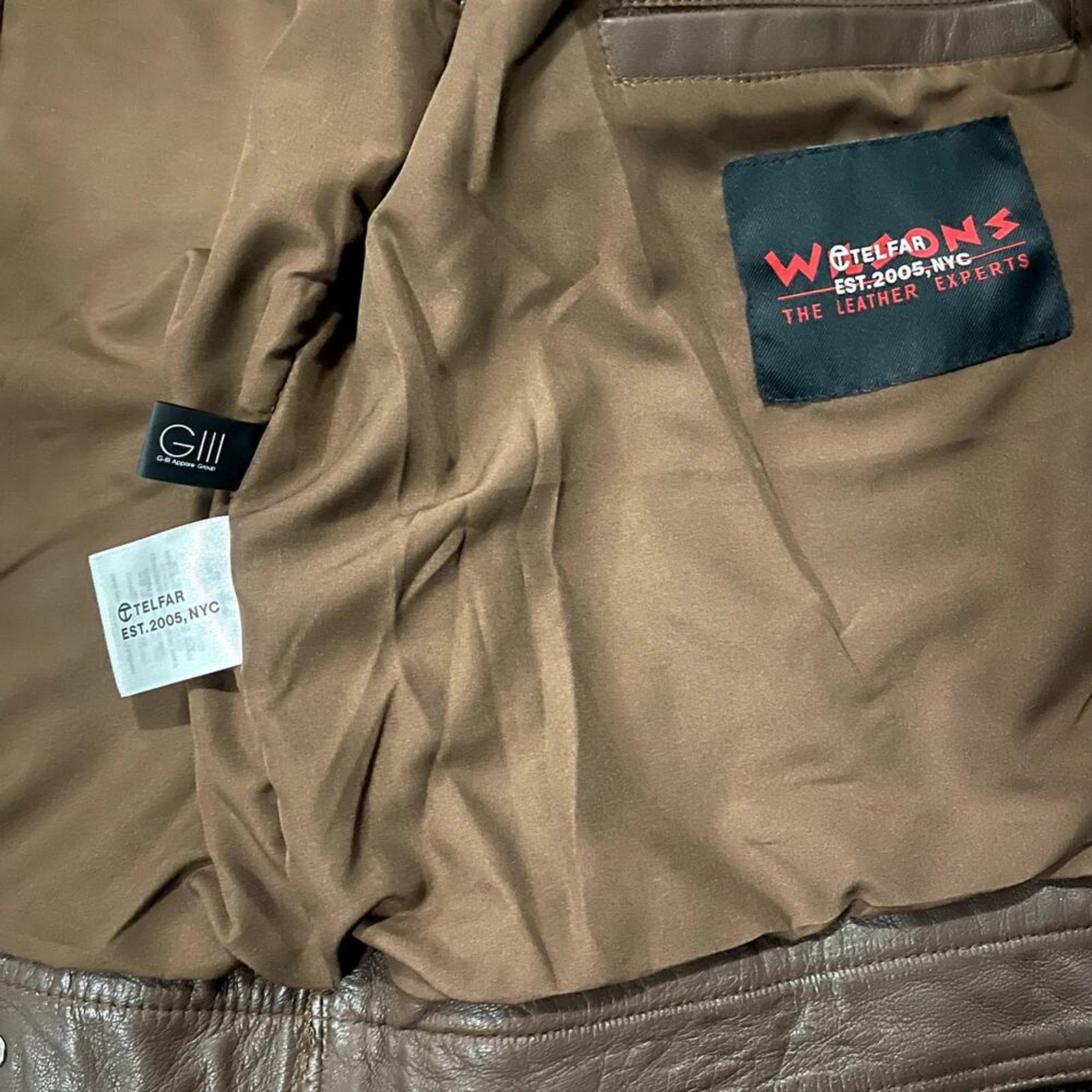 Telfar Telfar x Wilson’s Leather Detachable Sleeve Leather Jacket L Size US L / EU 52-54 / 3 - 11 Thumbnail