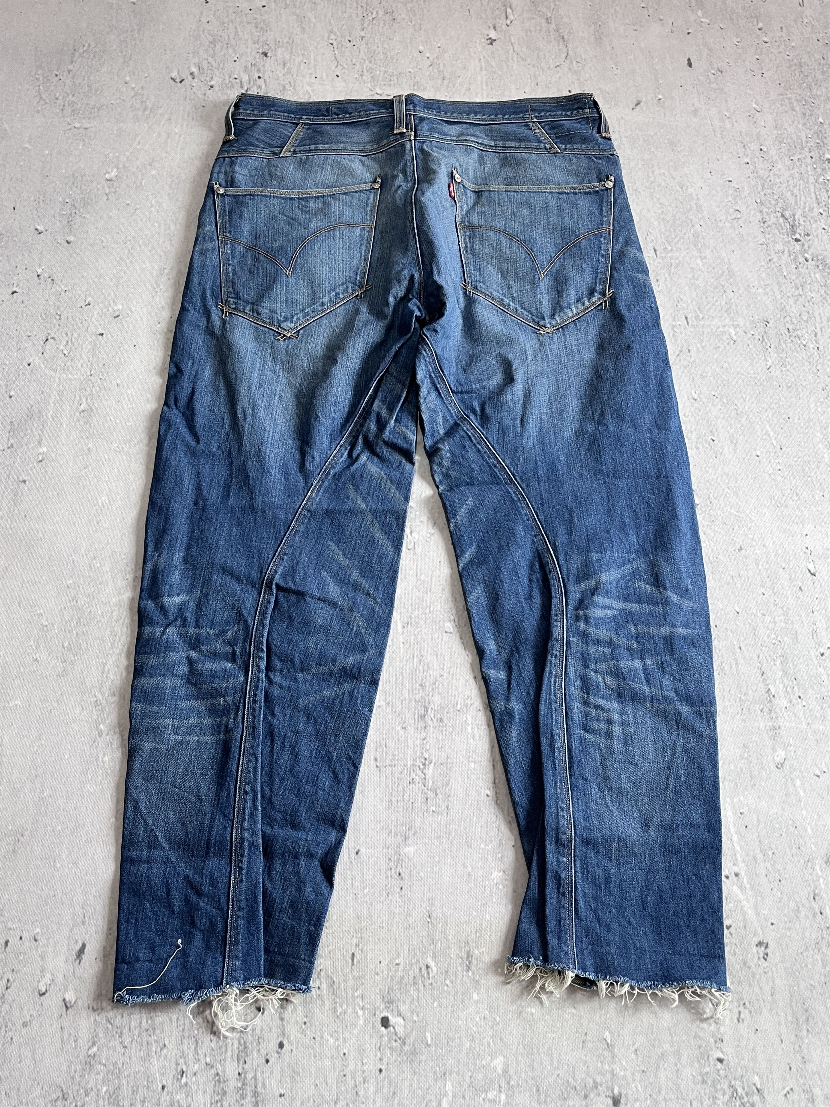 Levi's LEVI'S ENGINEERED JEANS 2008 TWISTED LEG VINTAGE Y2K DENIM Size US 34 / EU 50 - 2 Thumbnail