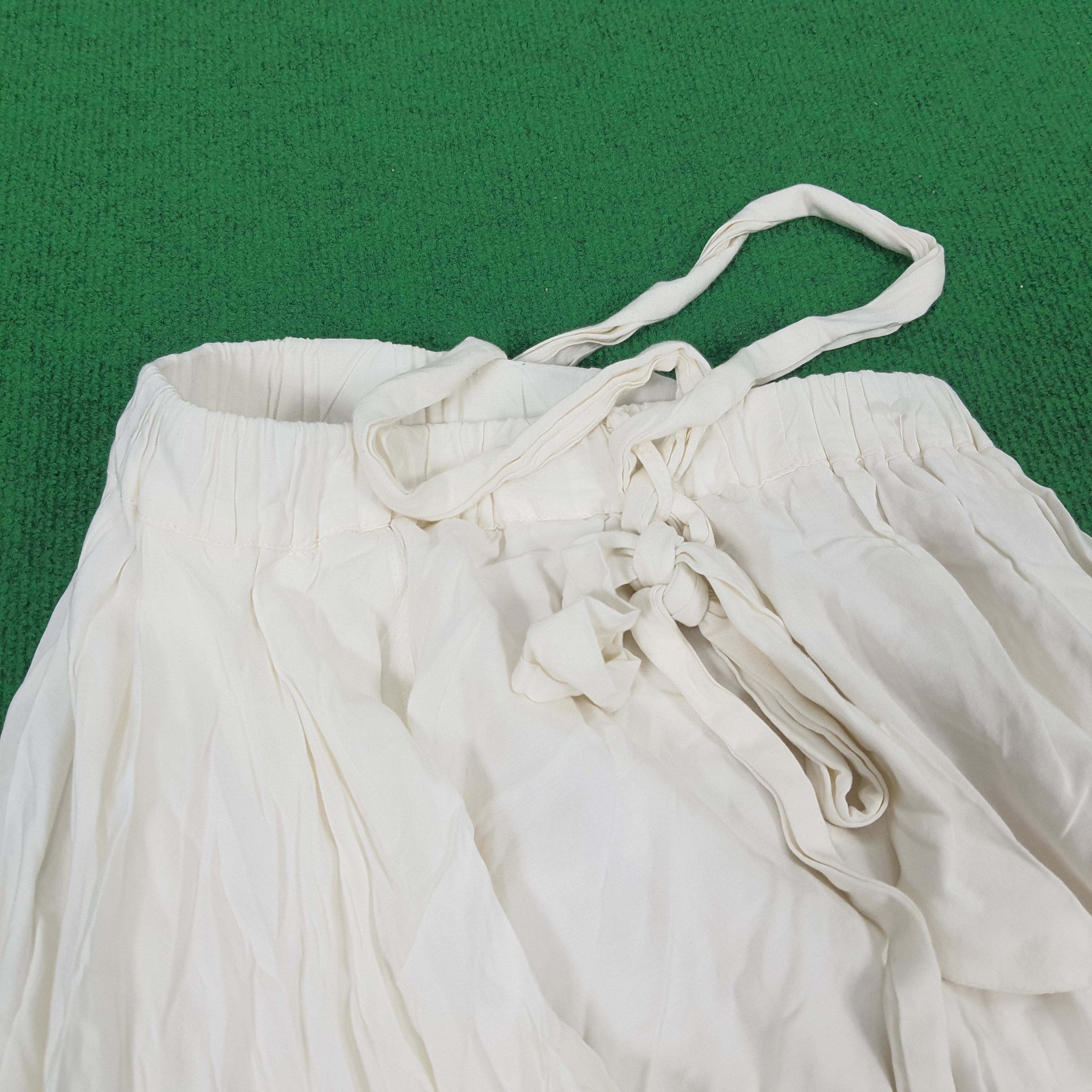 Designer × Japanese Brand Vintage Natural G.O.A Japanese Brand Long Skirts Size 26" / US 2 / IT 38 - 3 Thumbnail