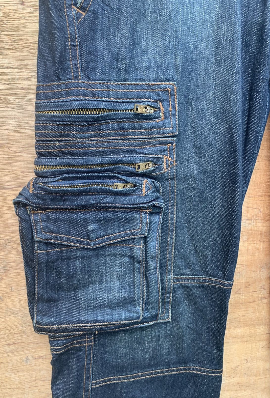 Japanese Brand 🔥🔥 abx Multipocket Tactical Denim Pants Size US 33 - 11 Thumbnail