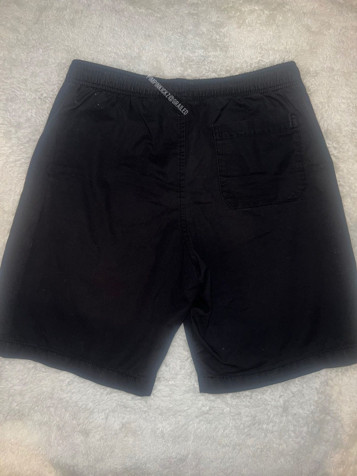 Gap Mens GAP 9” Black shorts with drawstring waist. Size US 30 / EU 46 - 3 Thumbnail