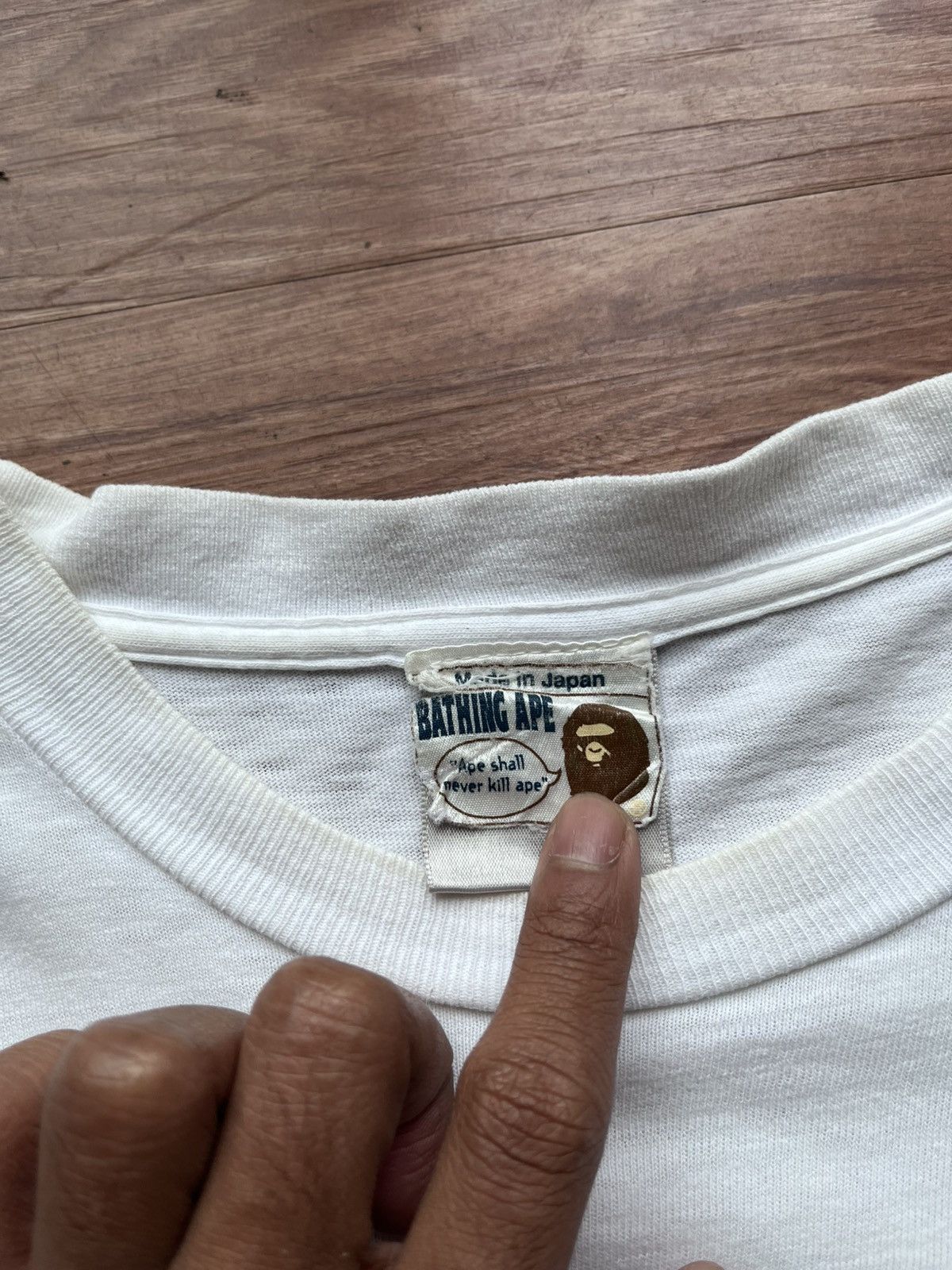 Bape Vintage og bape 1997 escape from the pota Size US L / EU 52-54 / 3 - 3 Thumbnail
