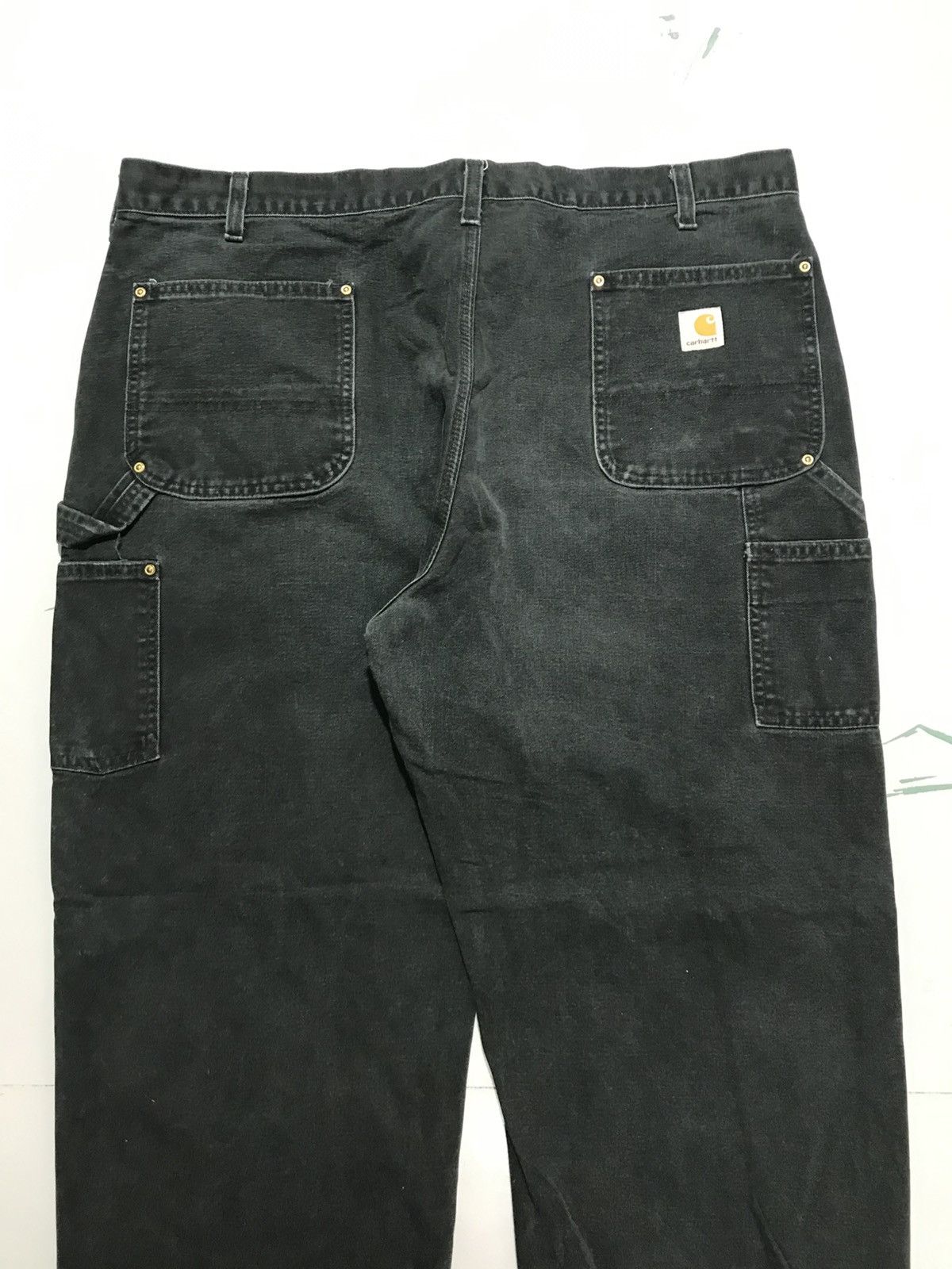 Carhartt Vintage carhartt B01 BLK double knee workwear Size US 42 / EU 58 - 9 Thumbnail