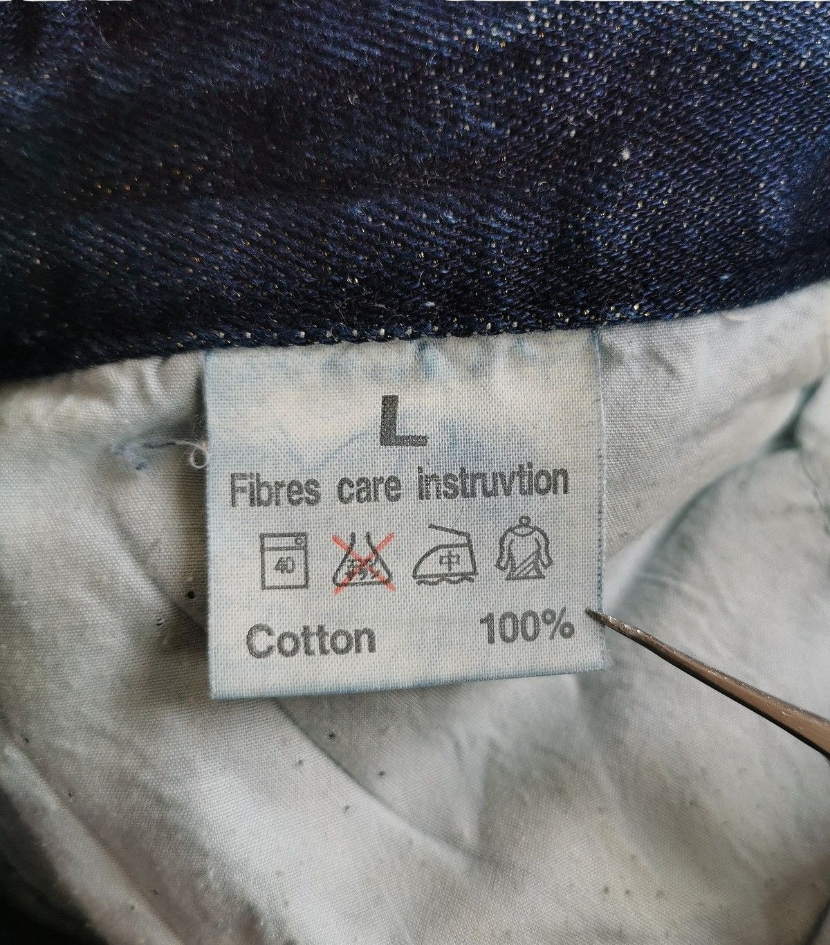 Japanese Brand Gennaro Italia Distressed Flare Denim, Kapital Inspired Size US 31 - 11 Thumbnail