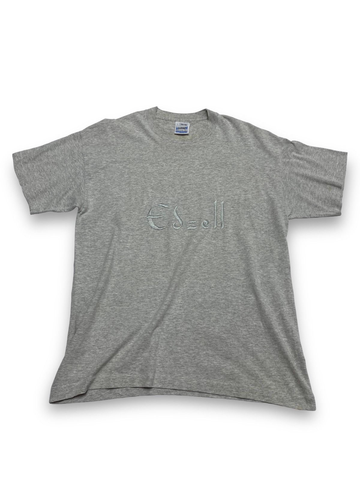 Architect 90s Vintage EDZELL Castle Grey Single Stitch T Shirt Size US XL / EU 56 / 4 - 1 Thumbnail