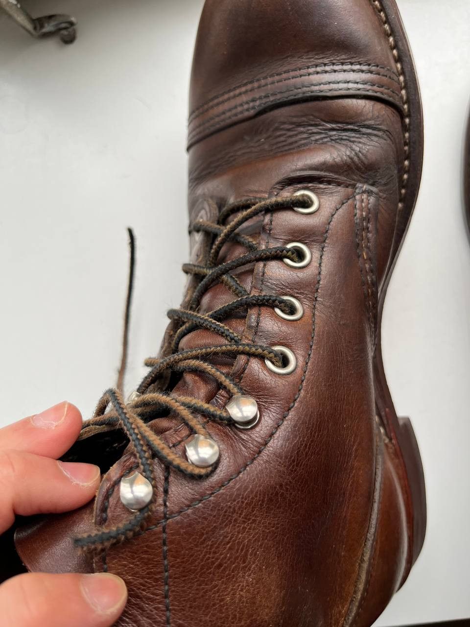 Red Wing Red Wing Iron Rangers 8111 Amber Harness Nice Patina Size US 8 / EU 41 - 7 Thumbnail