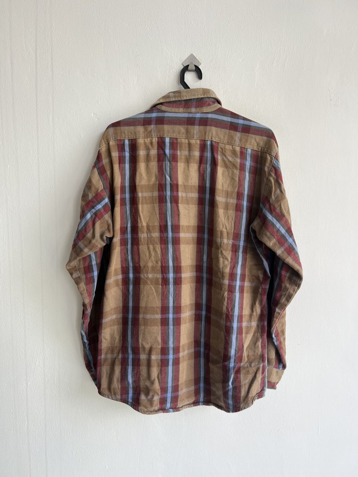 FiveBrother 1980s Five Brother Heavy Thick Cotton Tallman Flannel Shirt Size US L / EU 52-54 / 3 - 3 Thumbnail