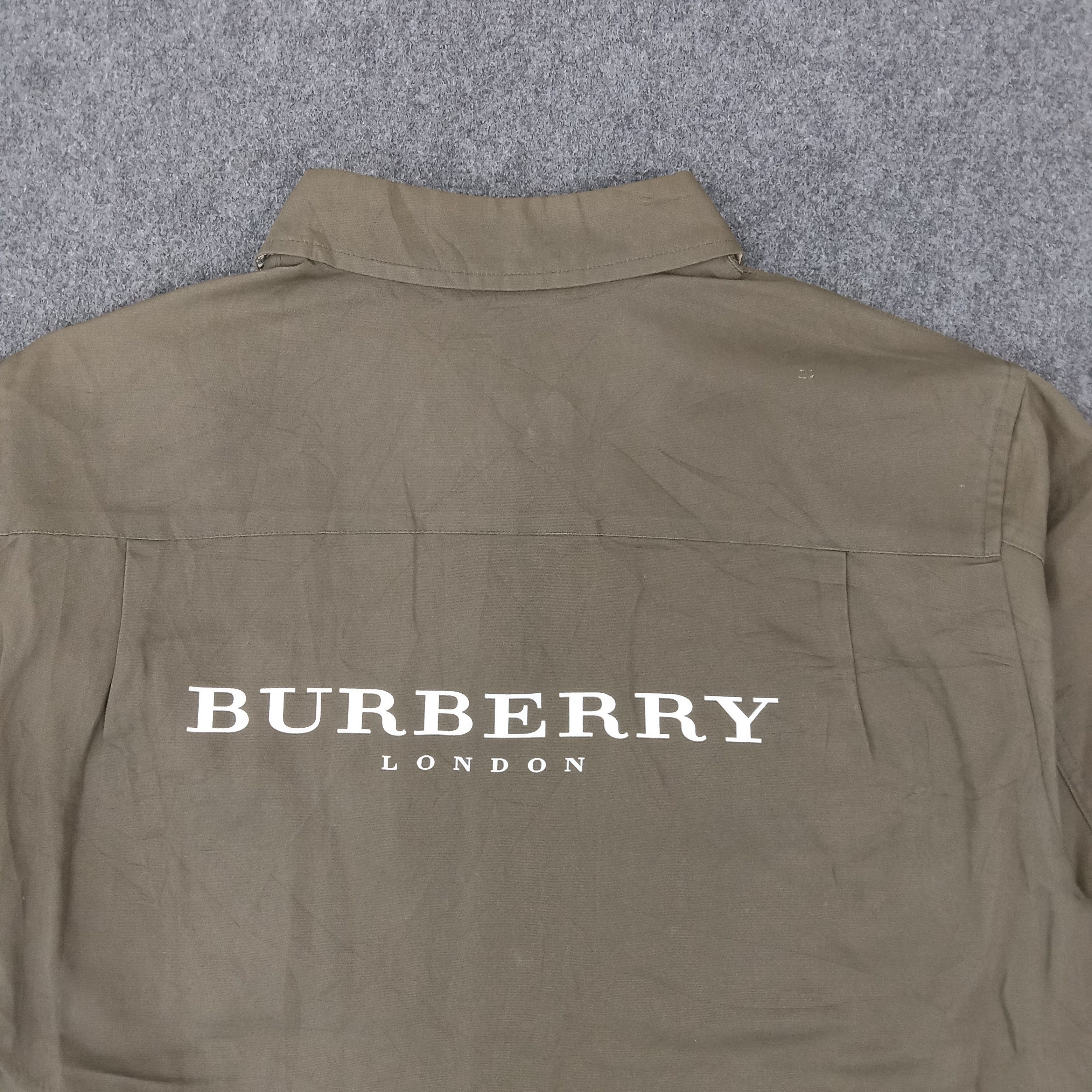 Burberry × Vintage Burberry London Designer Shirt Button Up Size US L / EU 52-54 / 3 - 6 Thumbnail