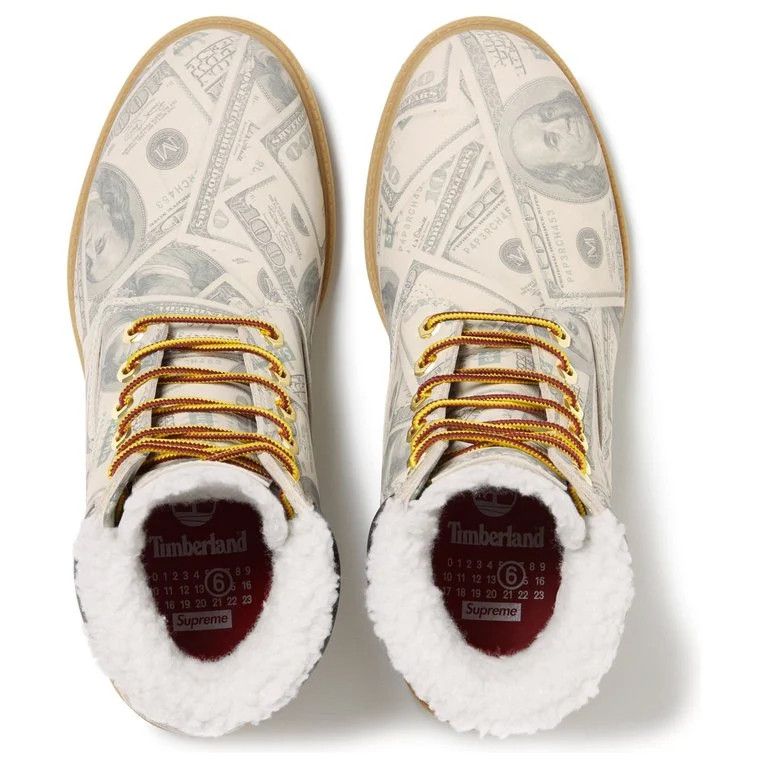 Maison Margiela × Supreme Supreme®/MM6 Maison Margiela Timberland® Money 6" Boot Size US 13 / EU 46 - 3 Thumbnail