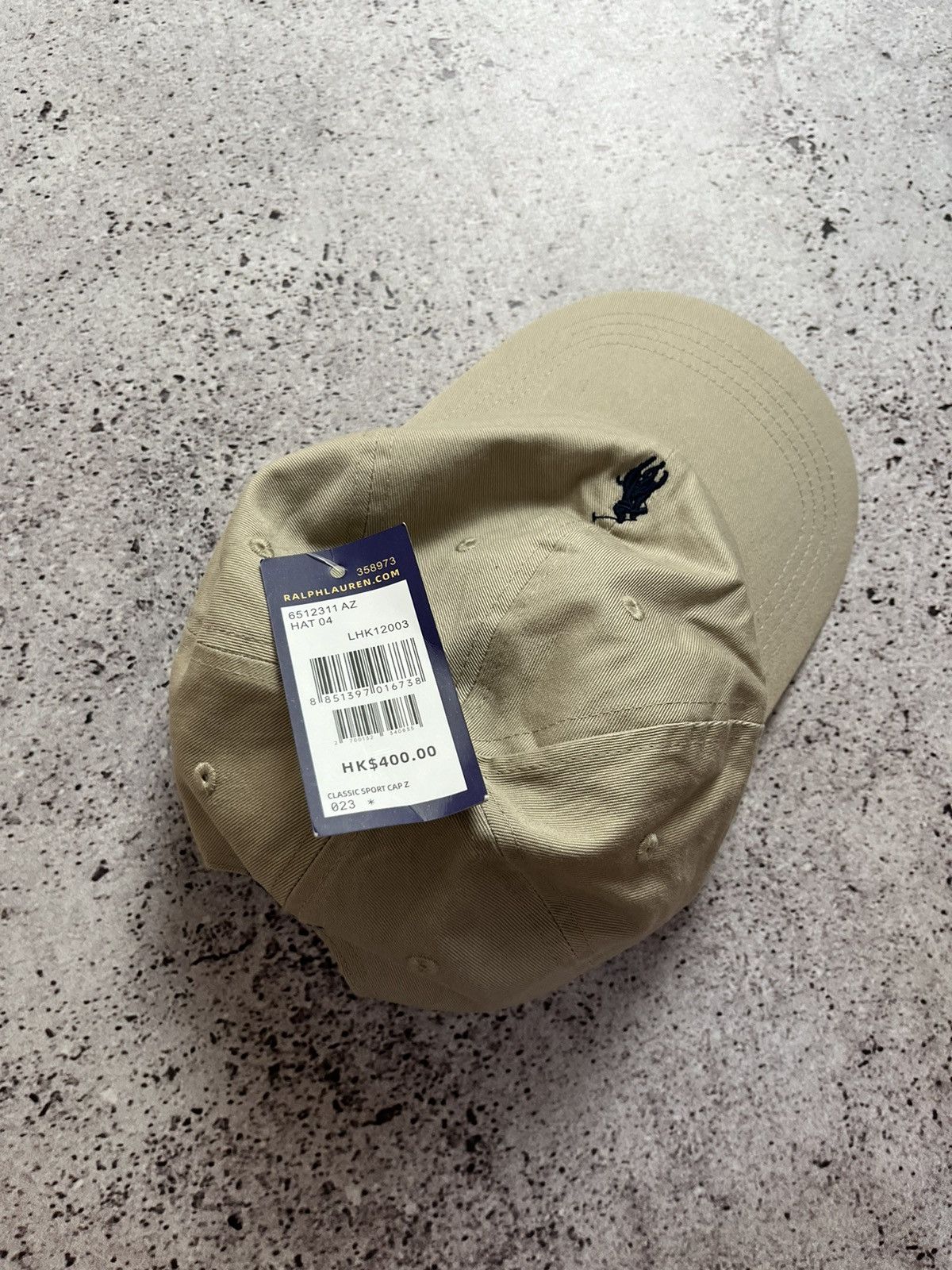 Polo Ralph Lauren × Ralph Lauren × Vintage Polo Ralph Lauren RL Vintage Cap Hat 90s Size ONE SIZE - 5 Thumbnail