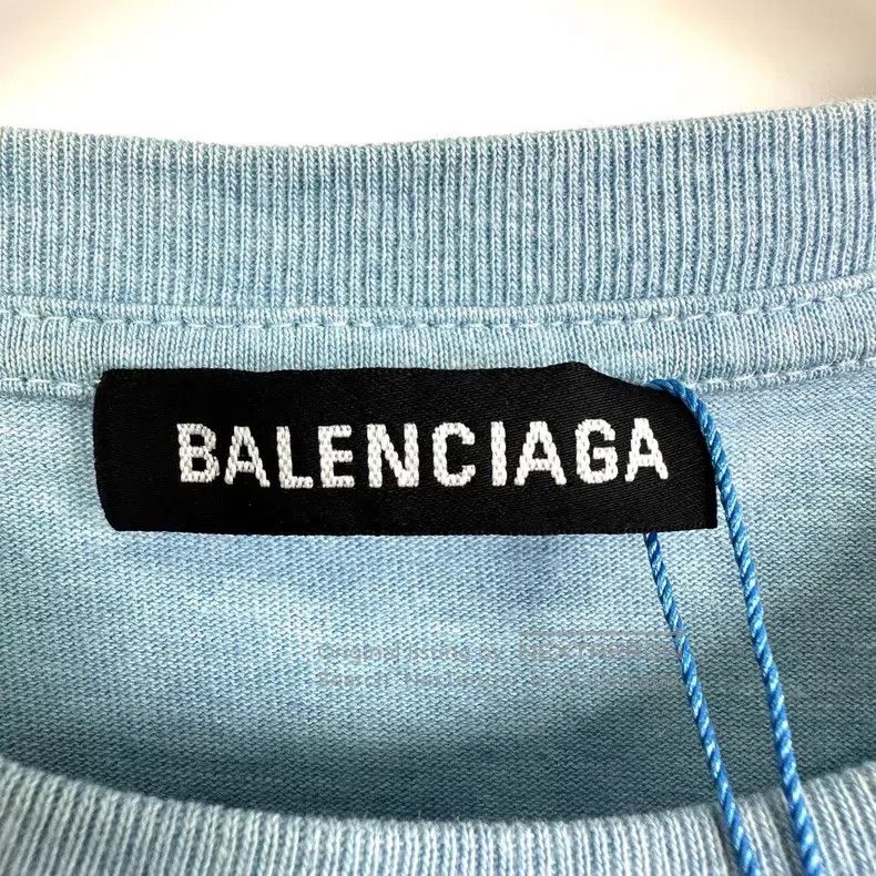 Balenciaga Balenciaga Haze blue Coca-Cola letter logo short-sleeve t- Size US S / EU 44-46 / 1 - 4 Thumbnail