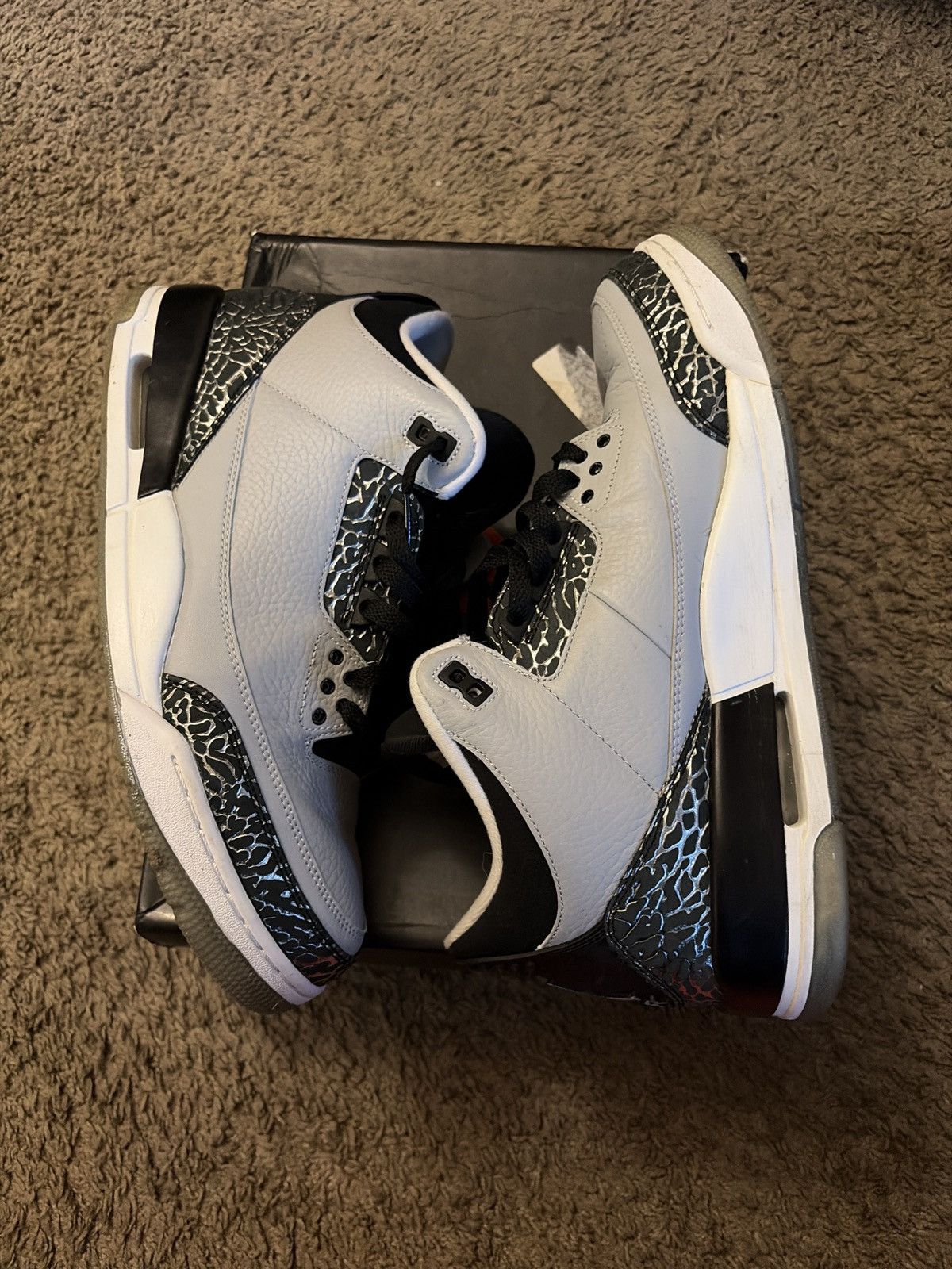 Jordan Brand jordan 3 wolf grey size 11 Size US 11 / EU 44 - 4 Thumbnail