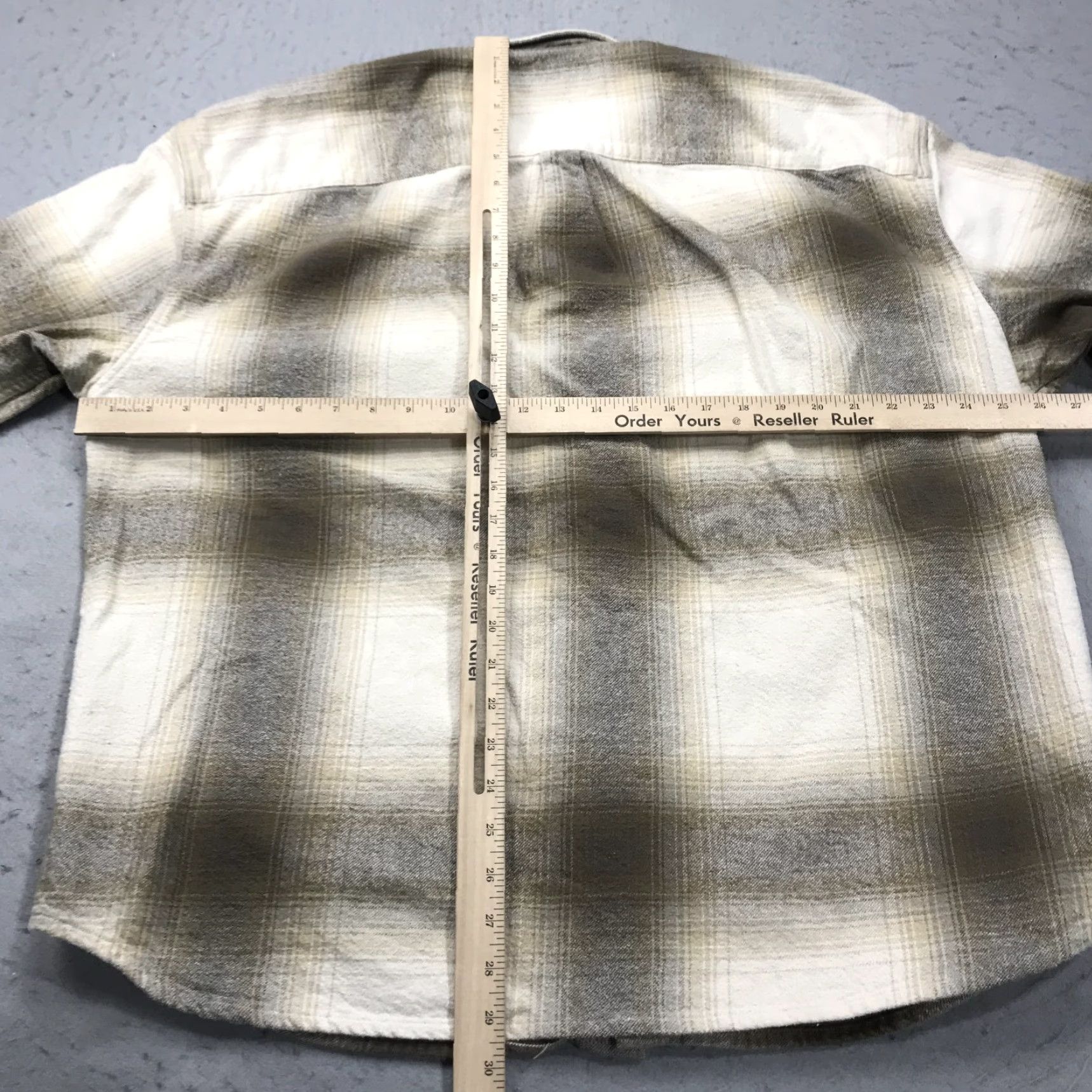 Abercrombie & Fitch Abercrombie and Fitch Shirt Mens XL Brown 90s Oversized Flannel Cotton Size US XL / EU 56 / 4 - 7 Thumbnail