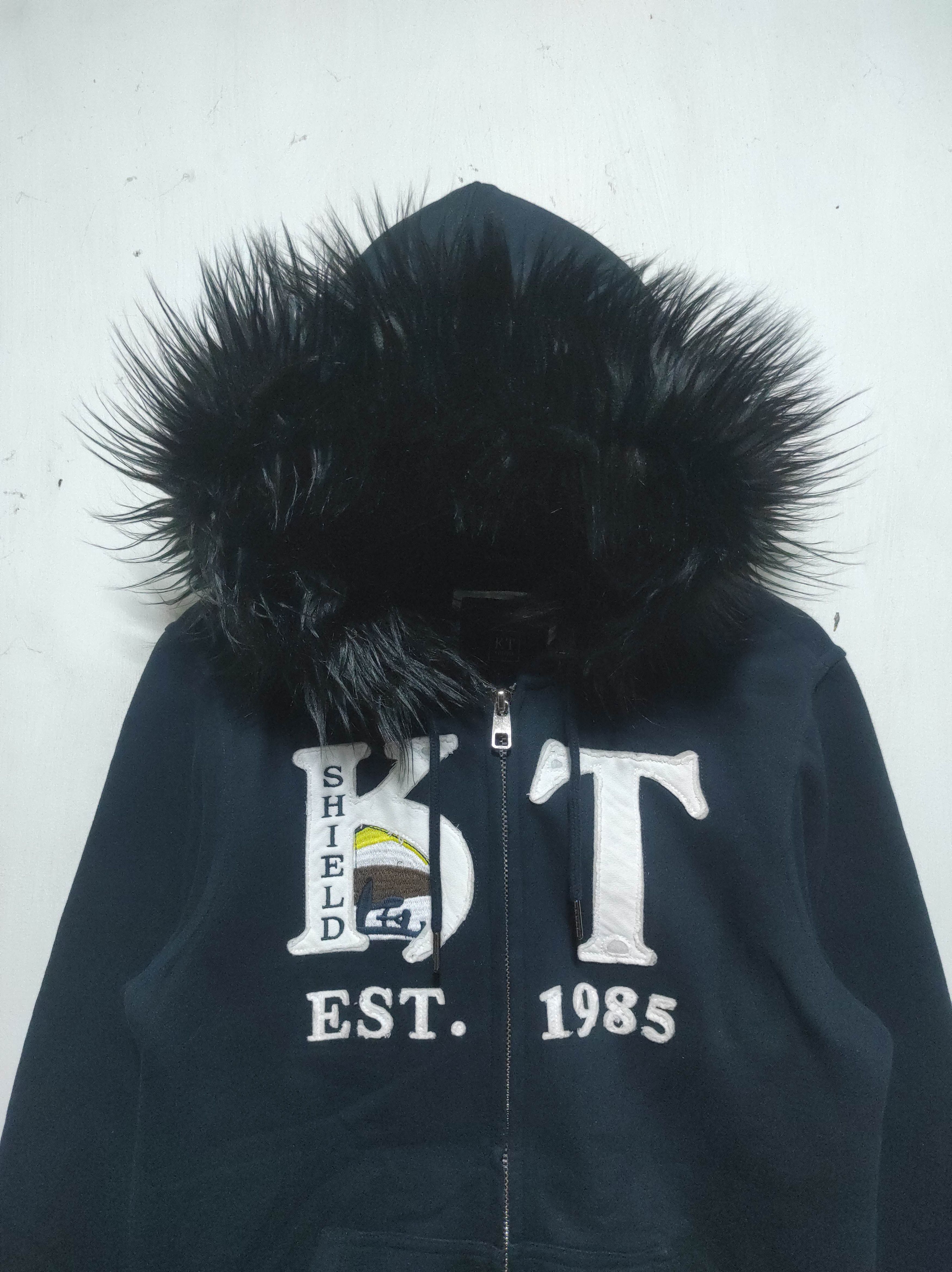 If Six Was Nine KT Shield Muscle navy Zip Fur Hoodie LGB IfSixWasNine style Size US M / EU 48-50 / 2 - 3 Thumbnail