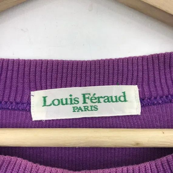 Louis Feraud Vtg LOUIS FERAUD PARIS Pop Art Embroidery Sweatshirt Size L / US 10 / IT 46 - 4 Thumbnail
