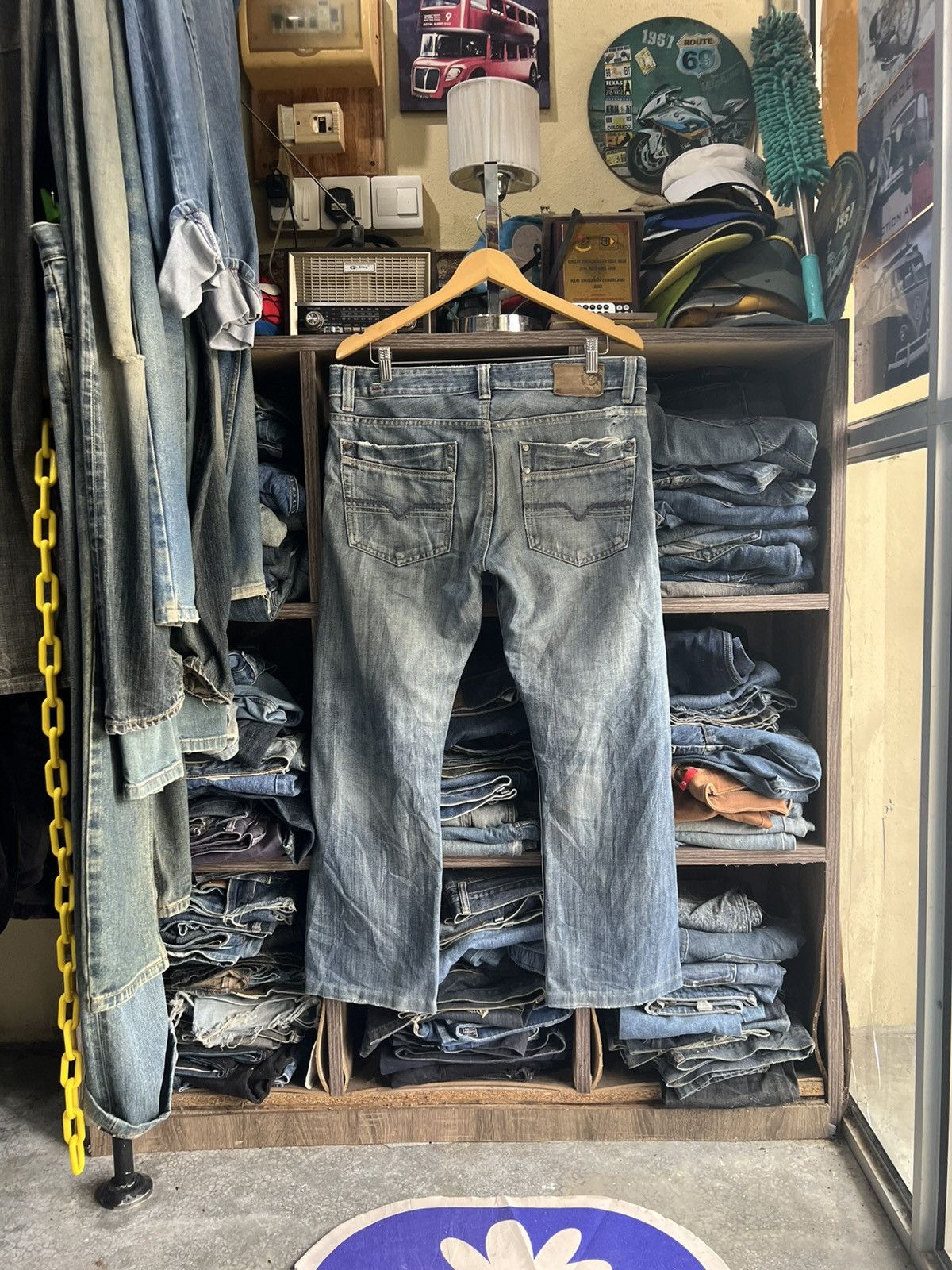 🔥Vintage Diesel Cardiel Made in Italy Distressed Denim