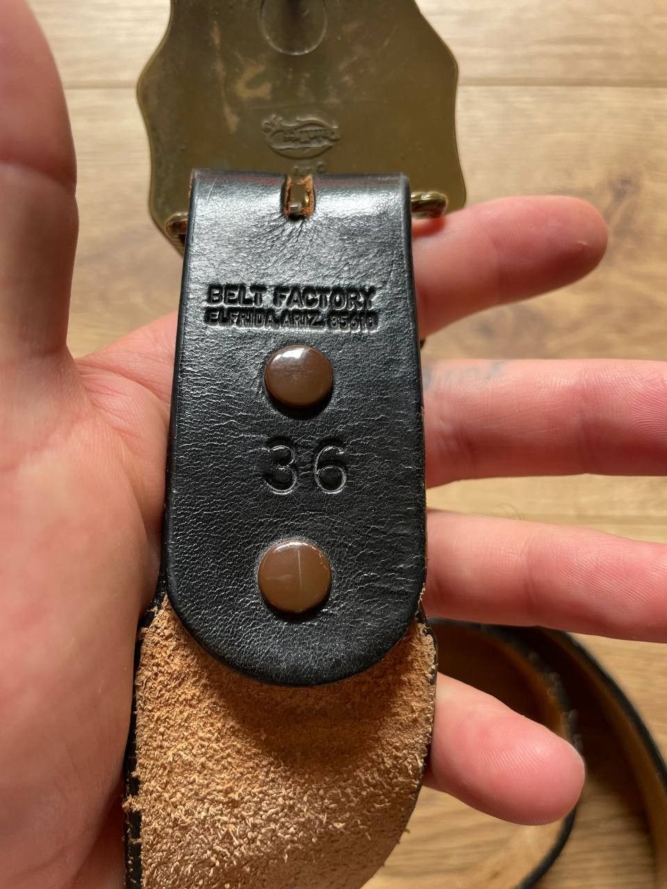 Harley Davidson harley davidson rain tree 1978 leather belt vintage Size ONE SIZE - 4 Thumbnail