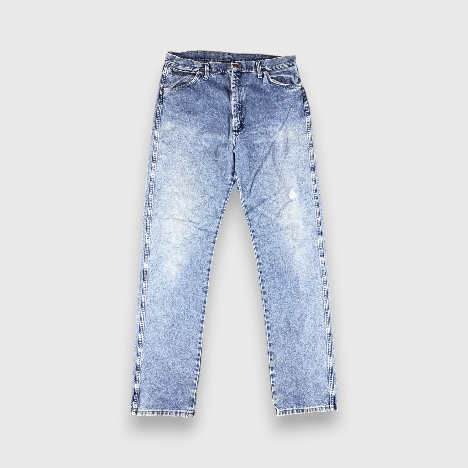 Vintage Vintage Blue Wash Wrangler Jeans-J2507 Size US 35 - 1 Thumbnail