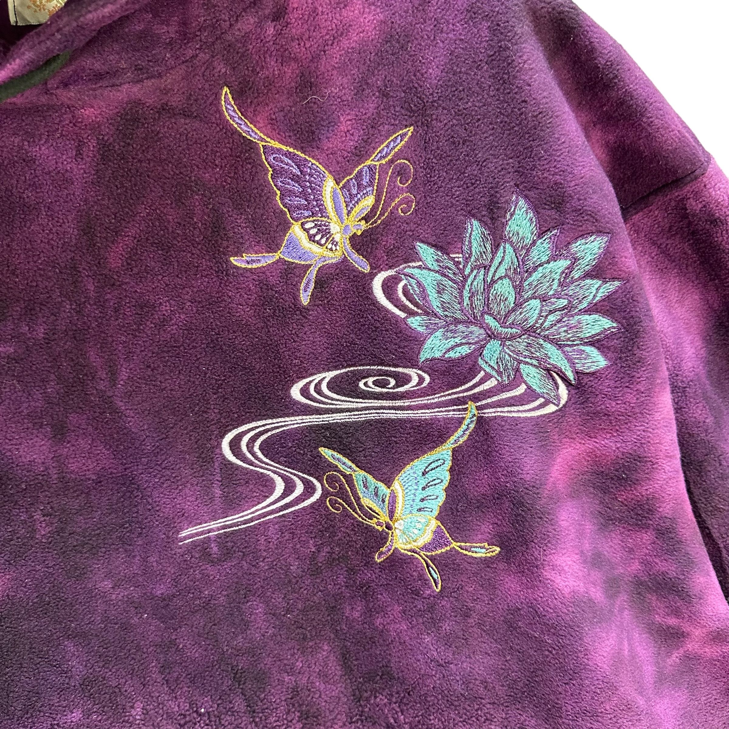 Japanese Brand Japanese Brand Purple Pullover Fleece Hoodies #A3-0054 Size US L / EU 52-54 / 3 - 3 Thumbnail