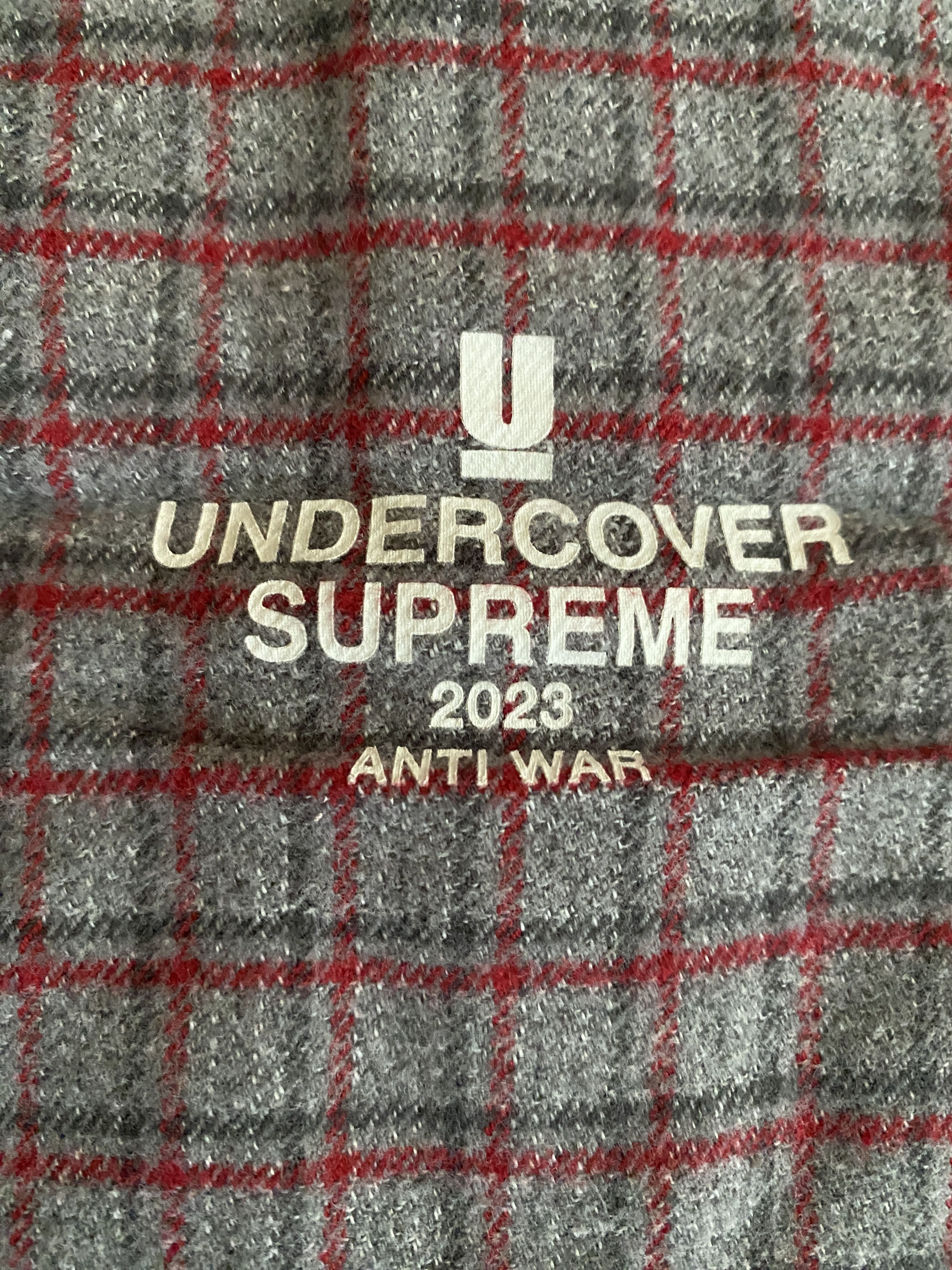 Supreme × Undercover S/S Flannel Shirt SS23 Size US M / EU 48-50 / 2 - 4 Thumbnail