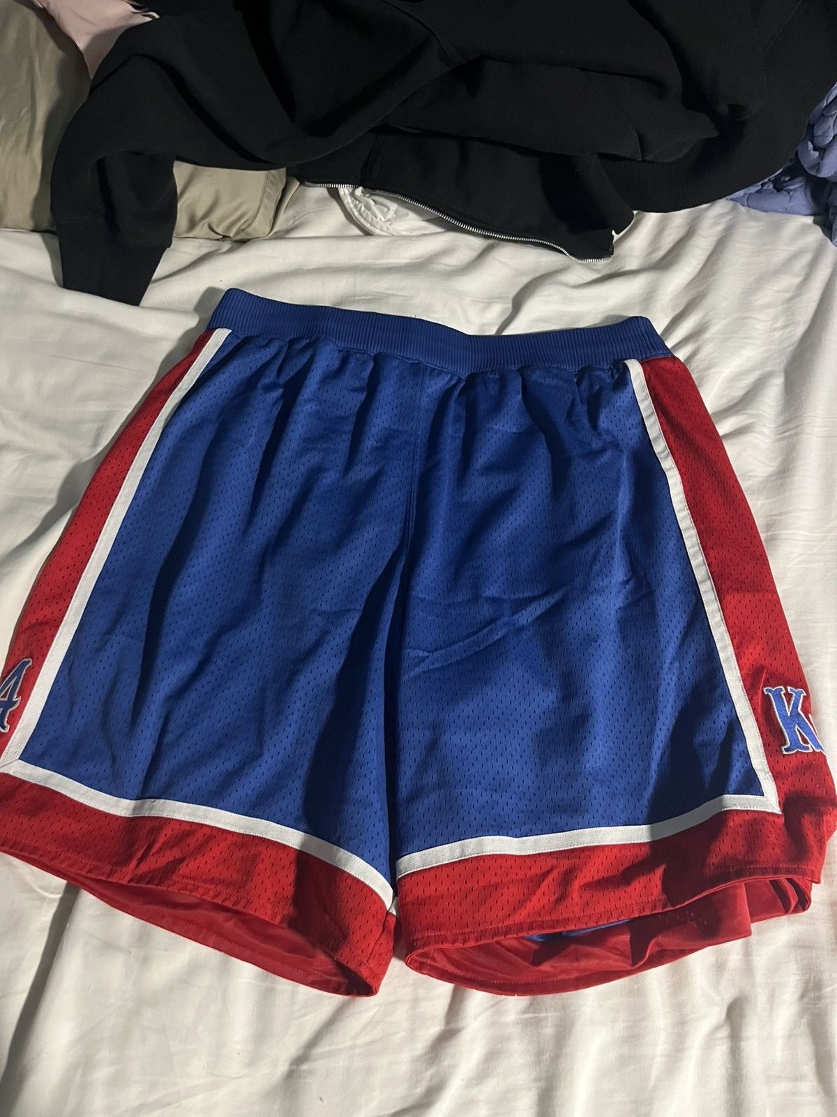 Nike × Vintage Kansas U Paul pierce shorts Size US 38 / EU 54 - 2 Thumbnail