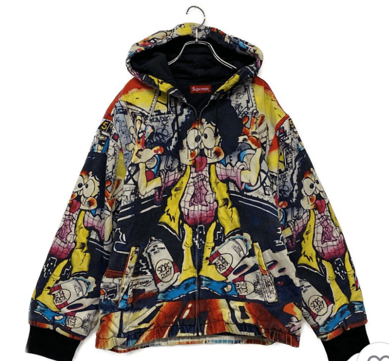 Supreme SUPREME Lee Quinones18SS The Yard Hooded Work Jacket Size US L / EU 52-54 / 3 - 1 Thumbnail