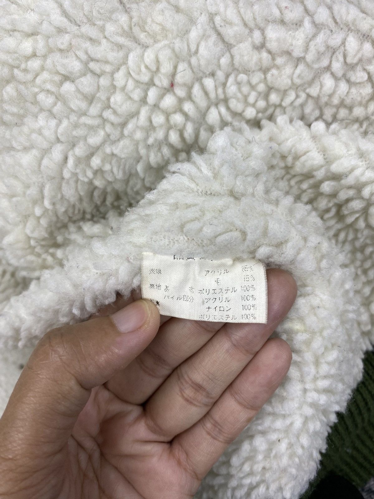 Japanese Brand Vtg City Call Lining Sherpa Wool Navajo Style Zip-Up Hoodies Size US L / EU 52-54 / 3 - 12 Thumbnail