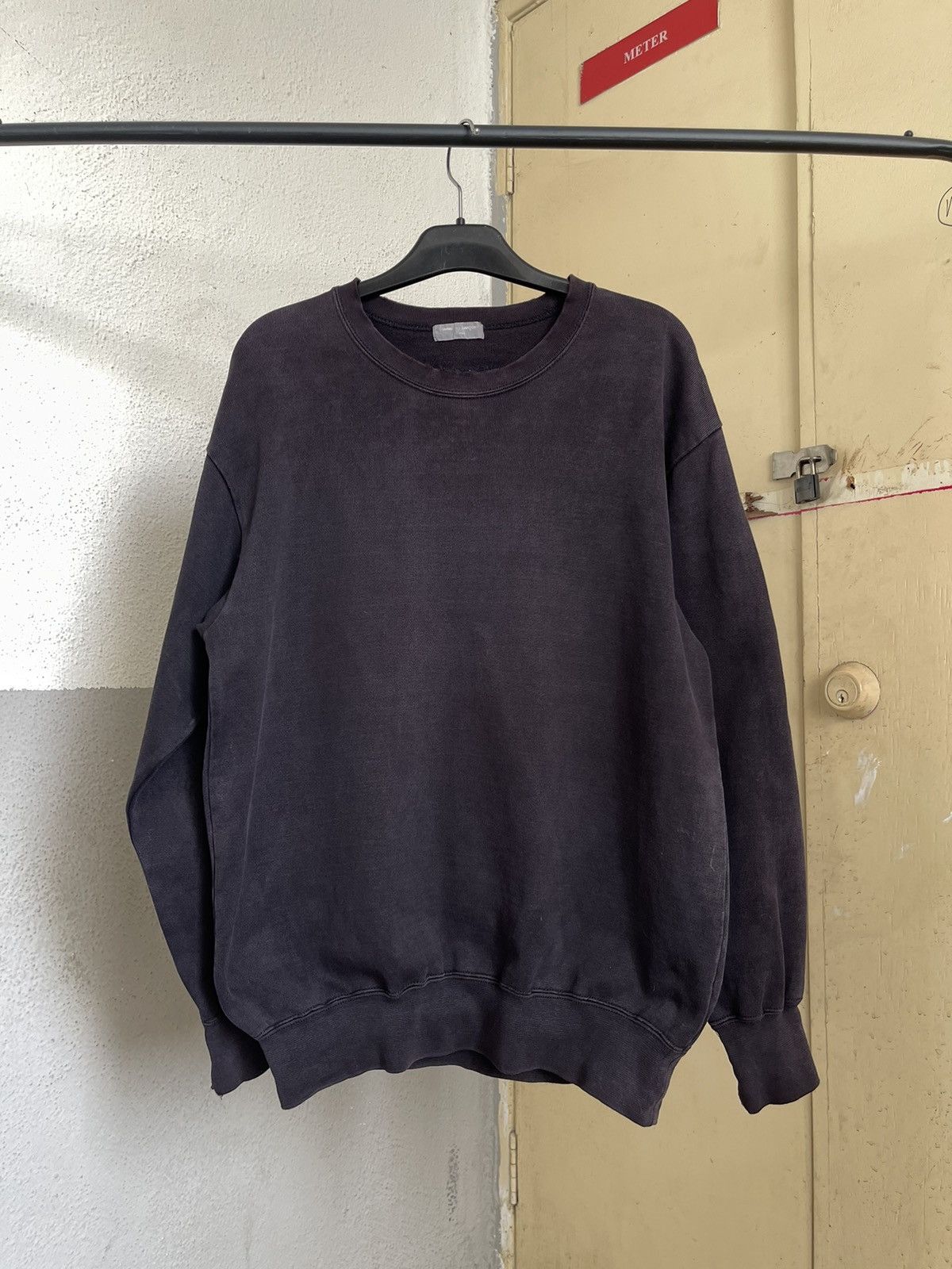 Comme des Garcons Homme Faded Comme Des Garcons Homme Sweatshirt Size US L / EU 52-54 / 3 - 1 Thumbnail