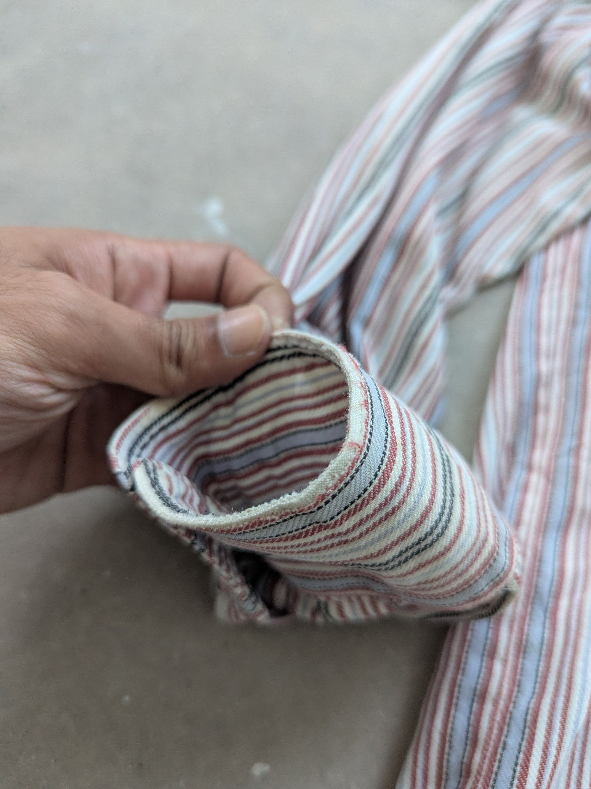 Japanese Brand × Vintage Vintage Graceful Days Shirt Button Up Striped Size US M / EU 48-50 / 2 - 6 Thumbnail