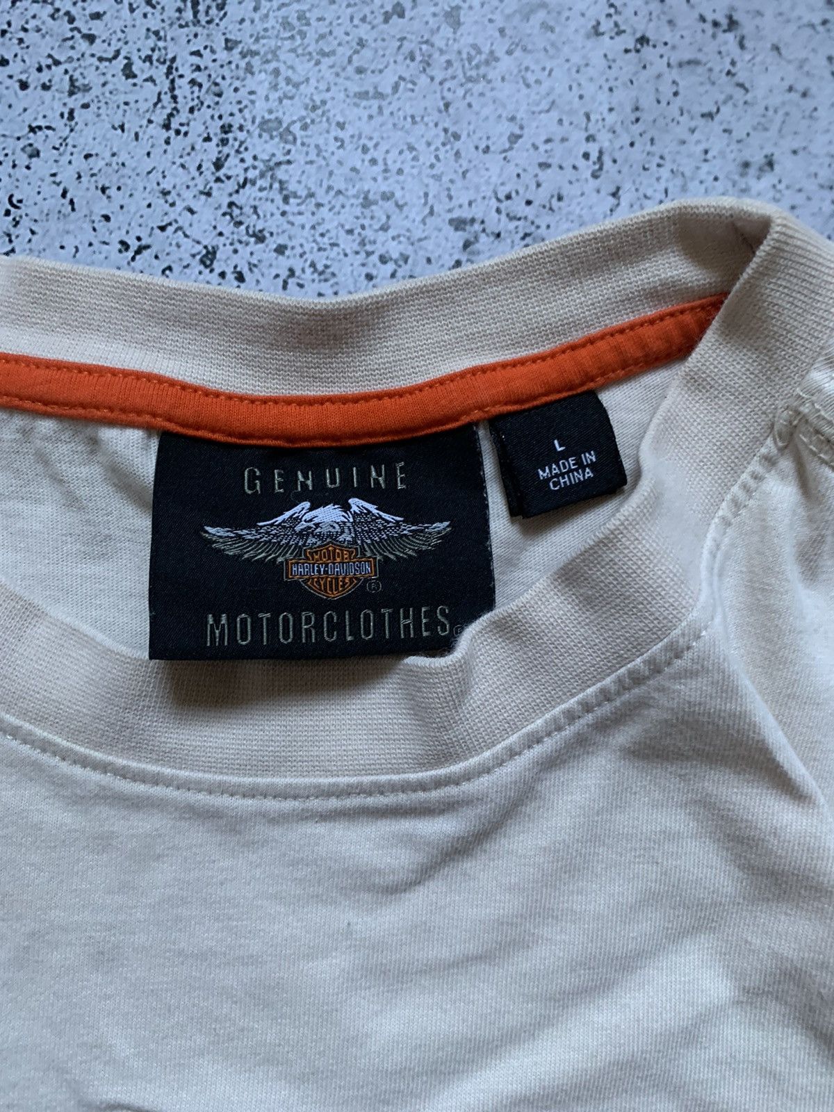Harley Davidson × Vintage Vintage 90s Flame Harley Davidson Longsleeve T-Shirt Y2K USA Size US L / EU 52-54 / 3 - 5 Thumbnail