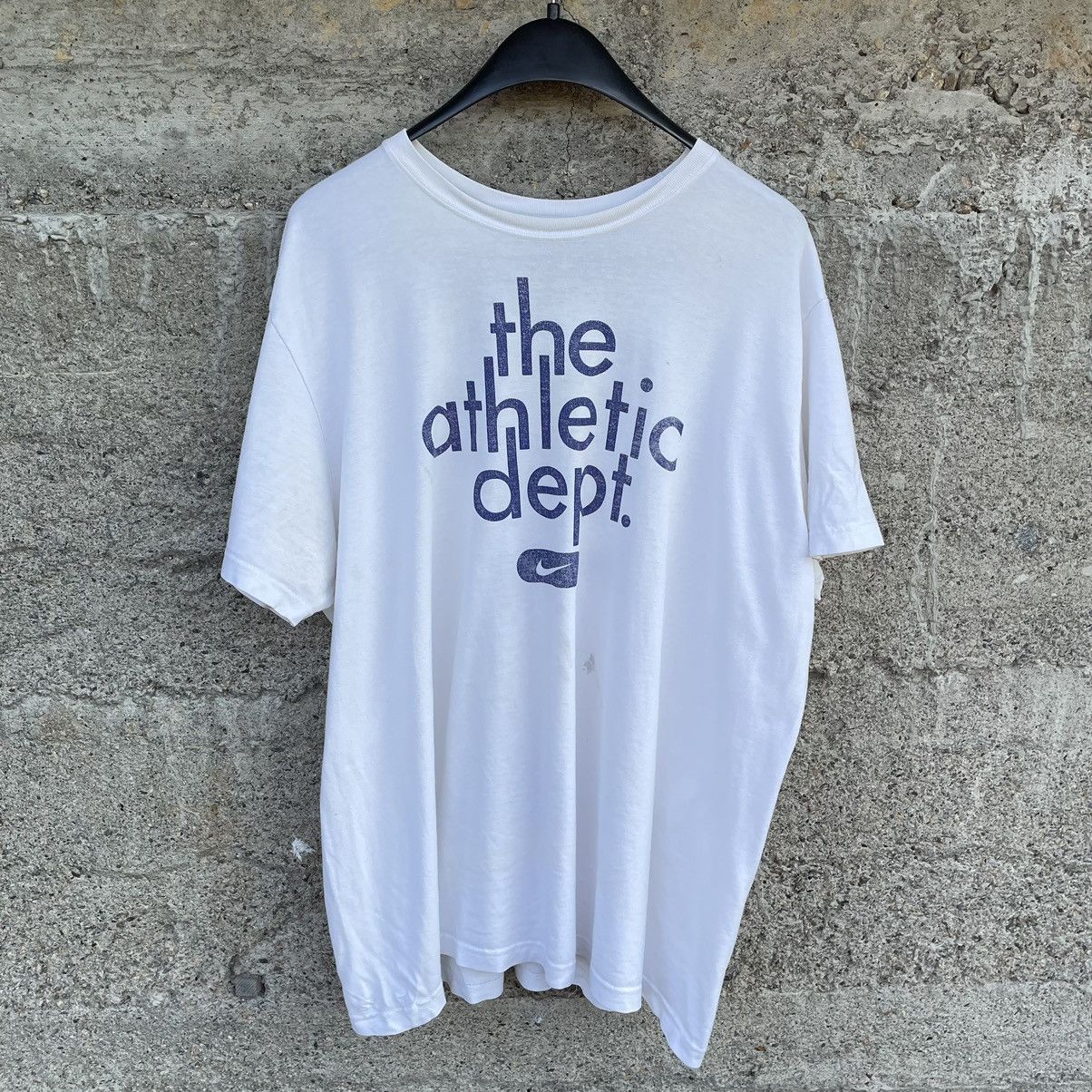 Nike Vintage Tshirts Nike The Athletic dept Logo Y2K USA 90s Grailed