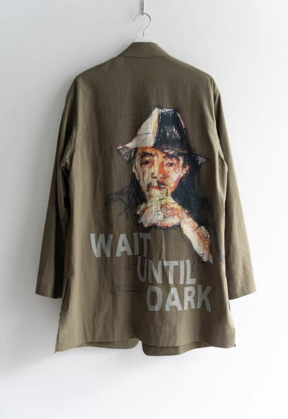 Yohji Yamamoto Yohji Yamamoto 17ss Portrait Hand-Painted Blazer K4 Size US S / EU 44-46 / 1 - 1 Thumbnail