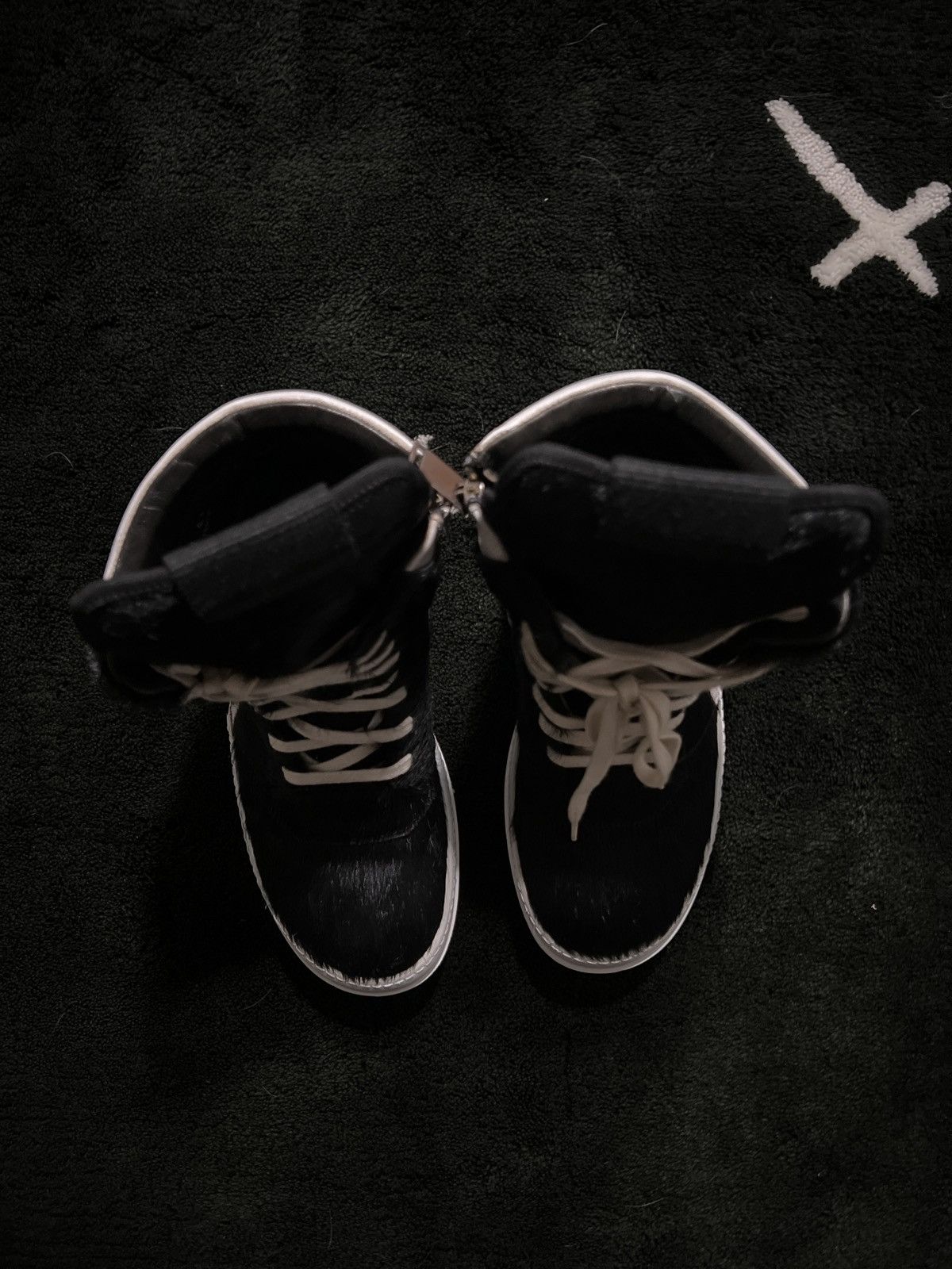 Rick Owens AW13 - Pony Hair Geobasket Size US 8 / EU 41 - 4 Thumbnail