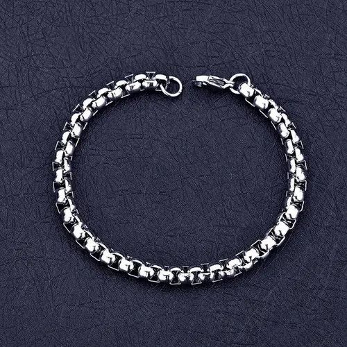 Jewelry Square Pearl Chain Bracelet Size ONE SIZE - 3 Thumbnail