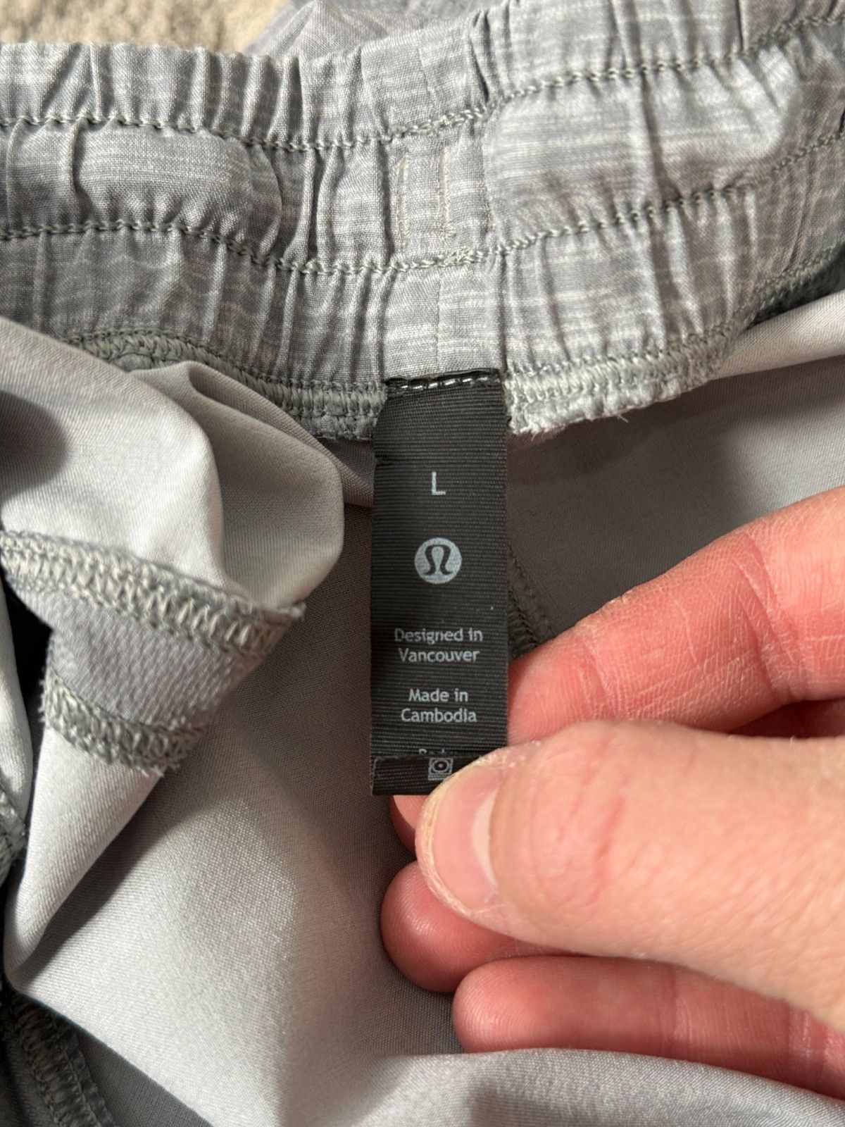 Lululemon Lululemon Grey Sport Shorts Size US 34 / EU 50 - 4 Thumbnail