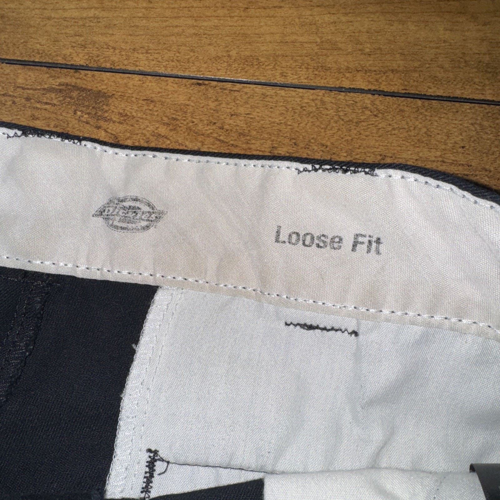 Dickies Dickies Loose Fit Double Knee Chinos Black 32x26 Cropped Size US 32 / EU 48 - 7 Thumbnail