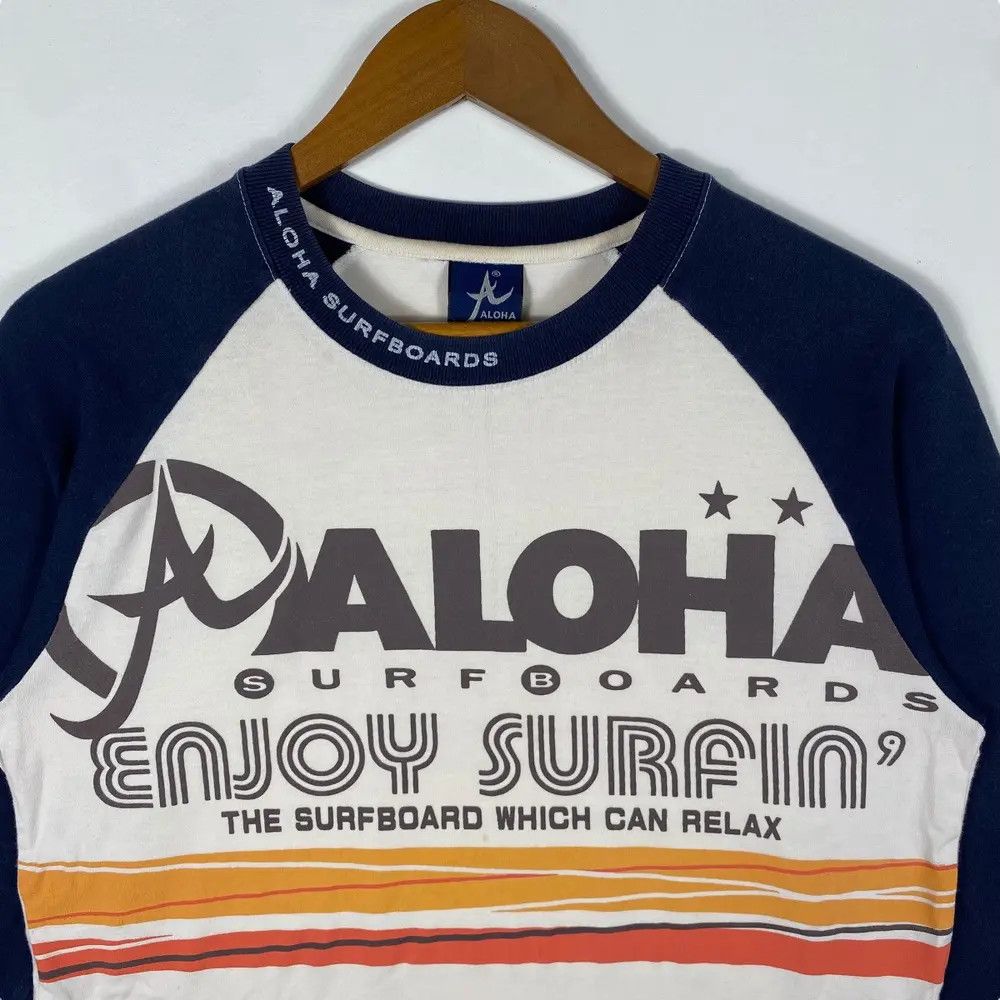 Vintage Vintage ALOHA SURFBOARDS AUSTRALIA Graphic Long Sleeve Size US L / EU 52-54 / 3 - 2 Thumbnail