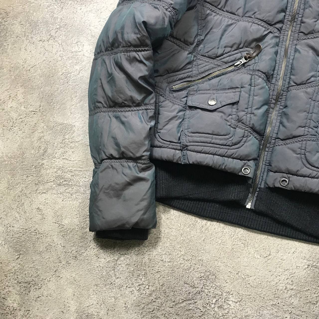 Japanese Brand VINTAGE Y2K BOMBER JACKET JAPAN CASUAL STREETWEAR 90s Size M / US 6-8 / IT 42-44 - 4 Thumbnail