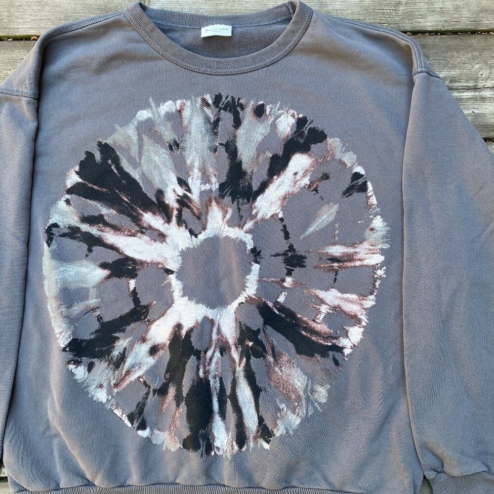 Dries Van Noten Dries Van Noten Hearts Haxton Sweatshirt Oversized Fit Tie- Size US M / EU 48-50 / 2 - 2 Thumbnail