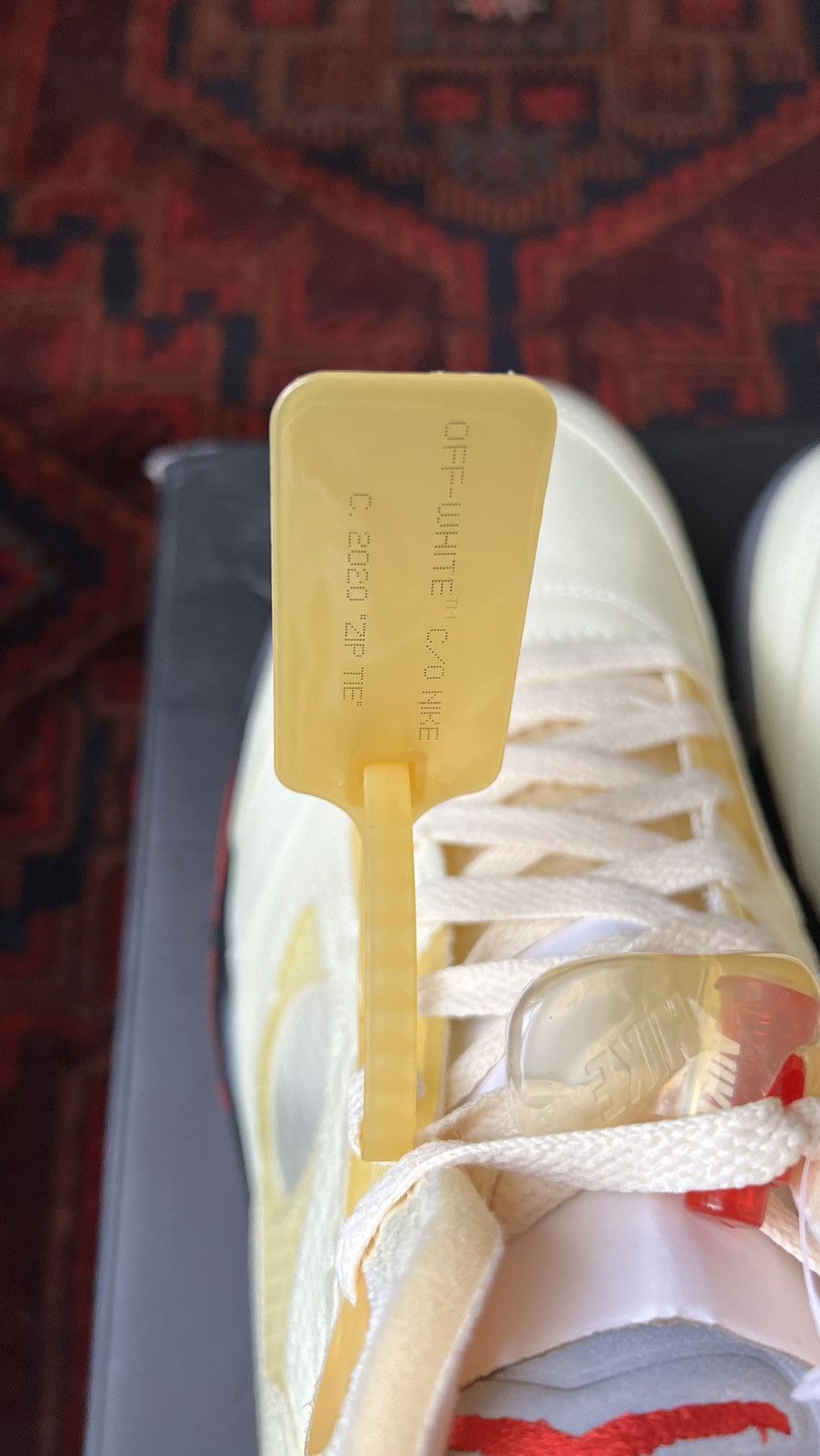 Jordan Brand × Nike × Off-White Air Jordan 5 Off white Size US 12 / EU 45 - 7 Thumbnail