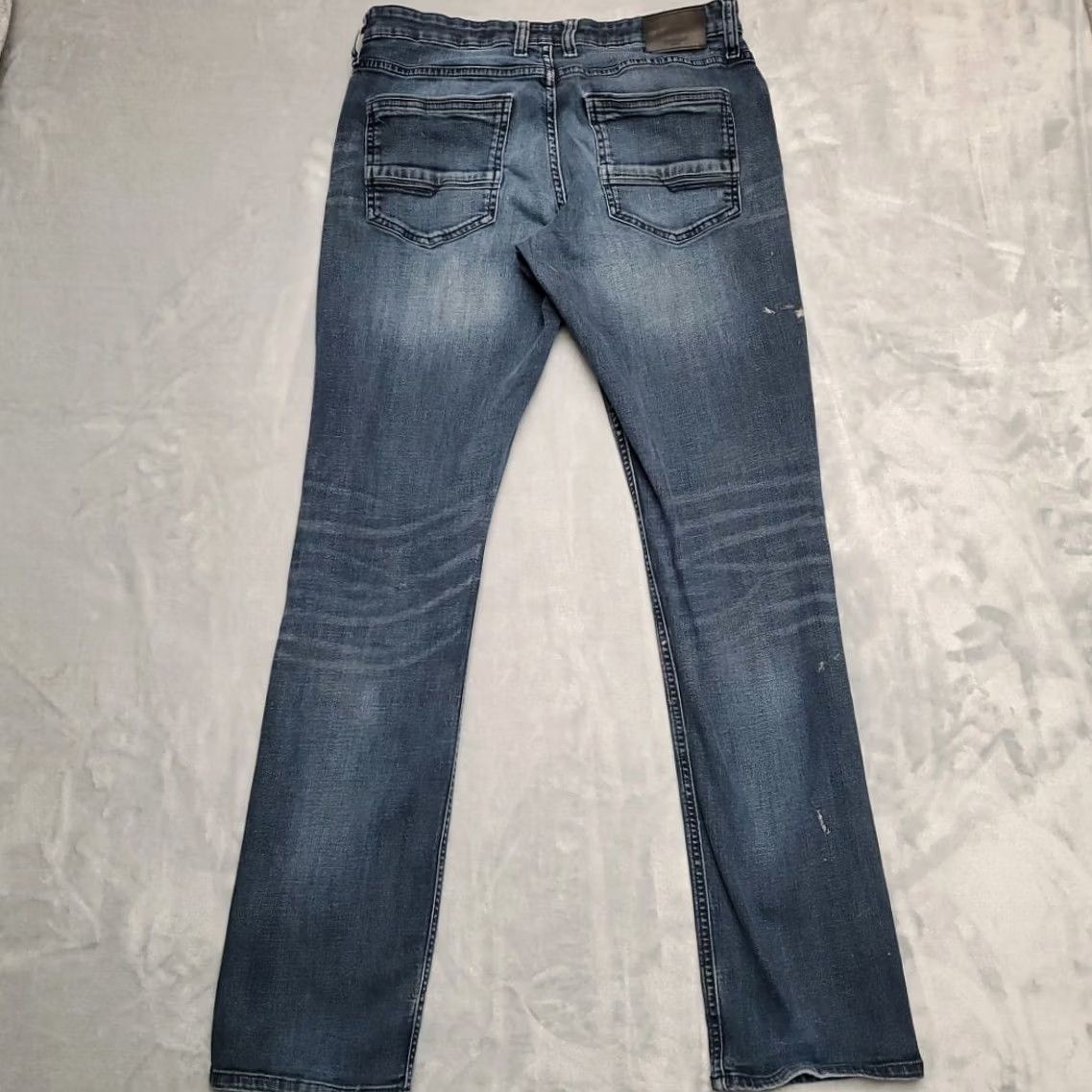 Vintage Outpost Jeans Mens 32x34 Blue Denim Stretch Cotton Blend Original Fit Shirt? Size US 32 / EU 48 - 5 Thumbnail