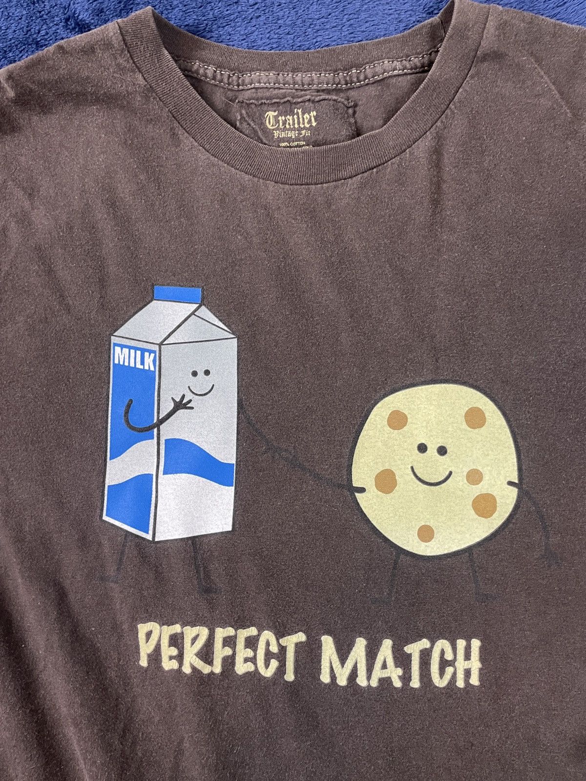 Other Vintage Brown Graphic Tee Men’s L “Perfect Match” Size US L / EU 52-54 / 3 - 2 Thumbnail